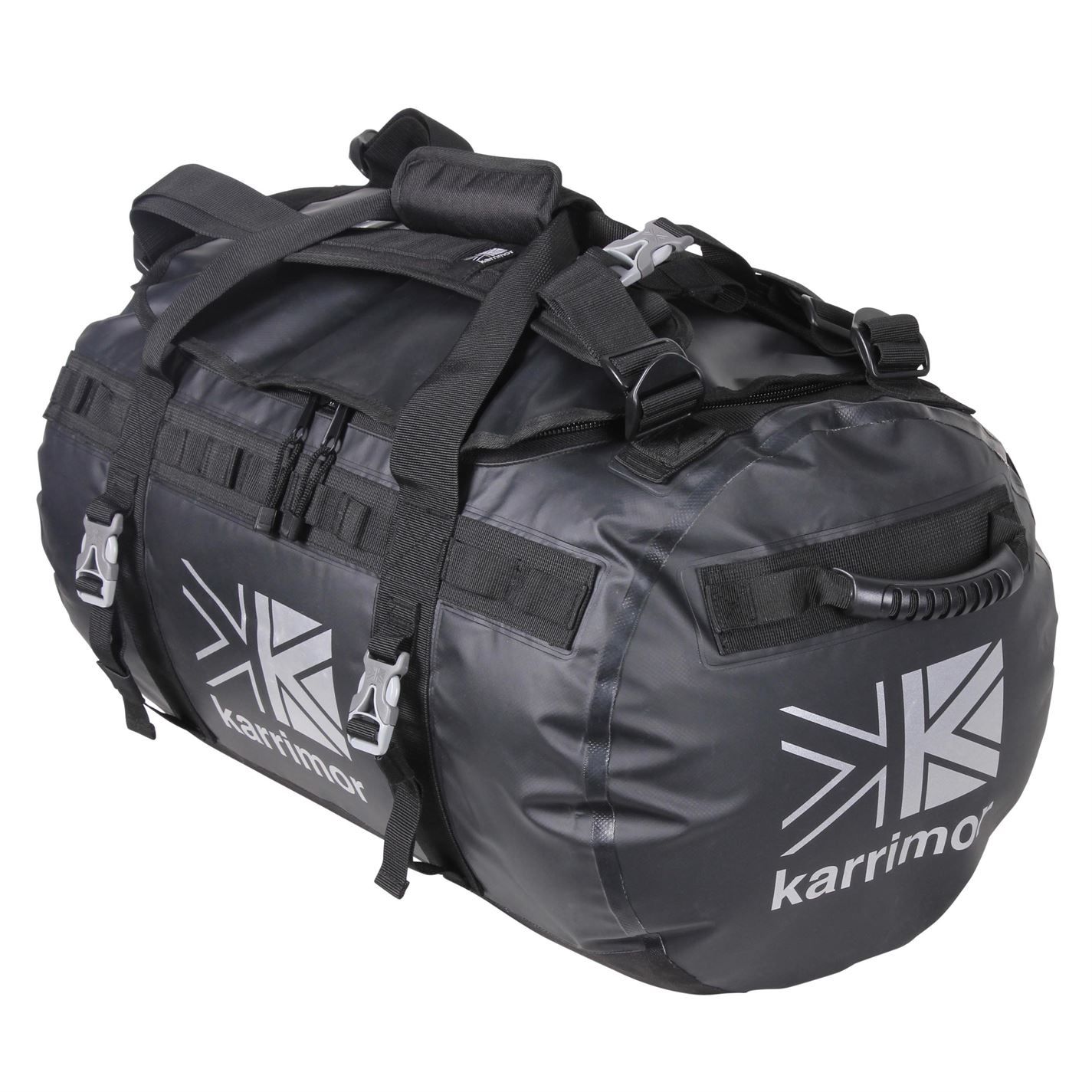 Karrimor 70L Dufflebag Adjustable Shoulder Straps Padded Carry Handle Zipped