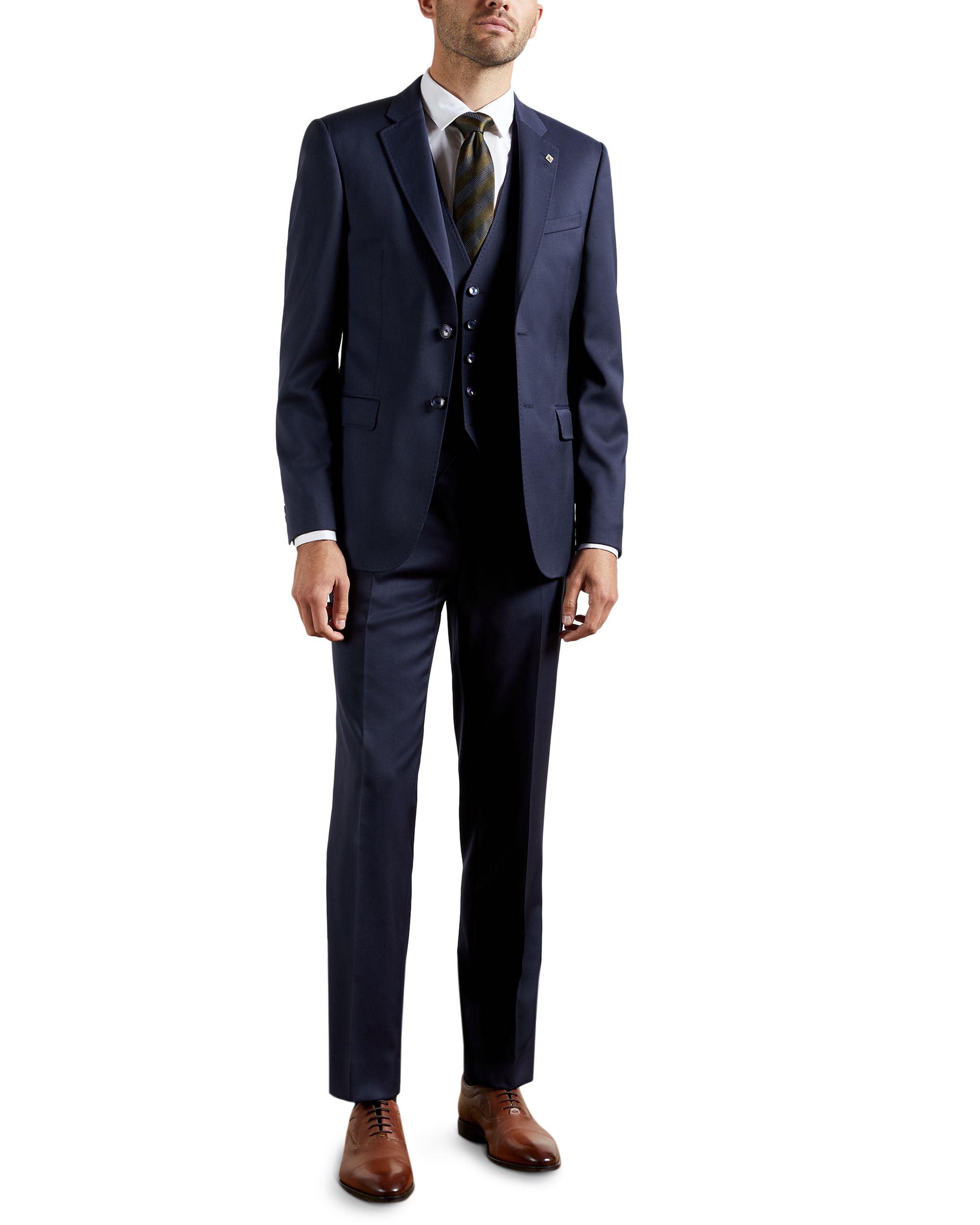 Ted Baker Franft Debonair Twill Wool 