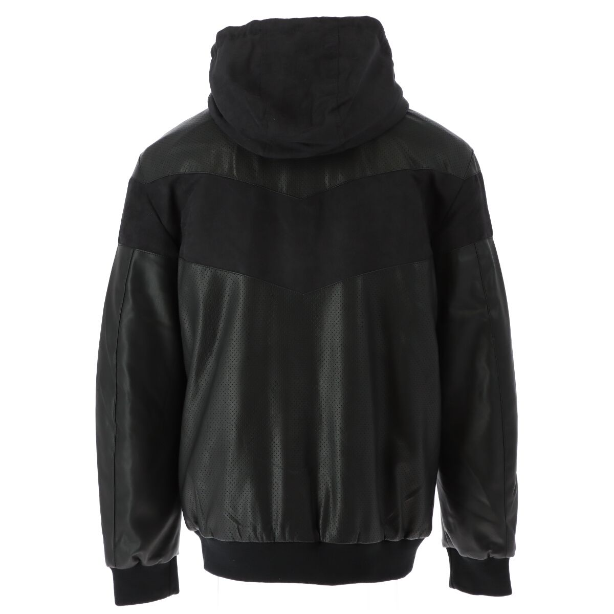 Brand: Guess
Gender: Men
Type: Jackets
Season: Fall/Winter

PRODUCT DETAIL
• Color: black
• Fastening: with zip
• Sleeves: long
• Collar: hood
• Pockets: zip pockets

COMPOSITION AND MATERIAL
• Composition: -2% elastane -98% polyester