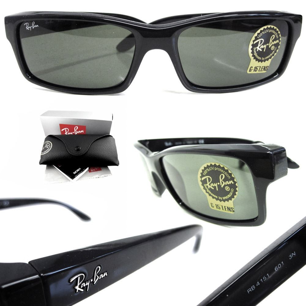 Ray-Ban Sunglasses 4151 601 Black Green