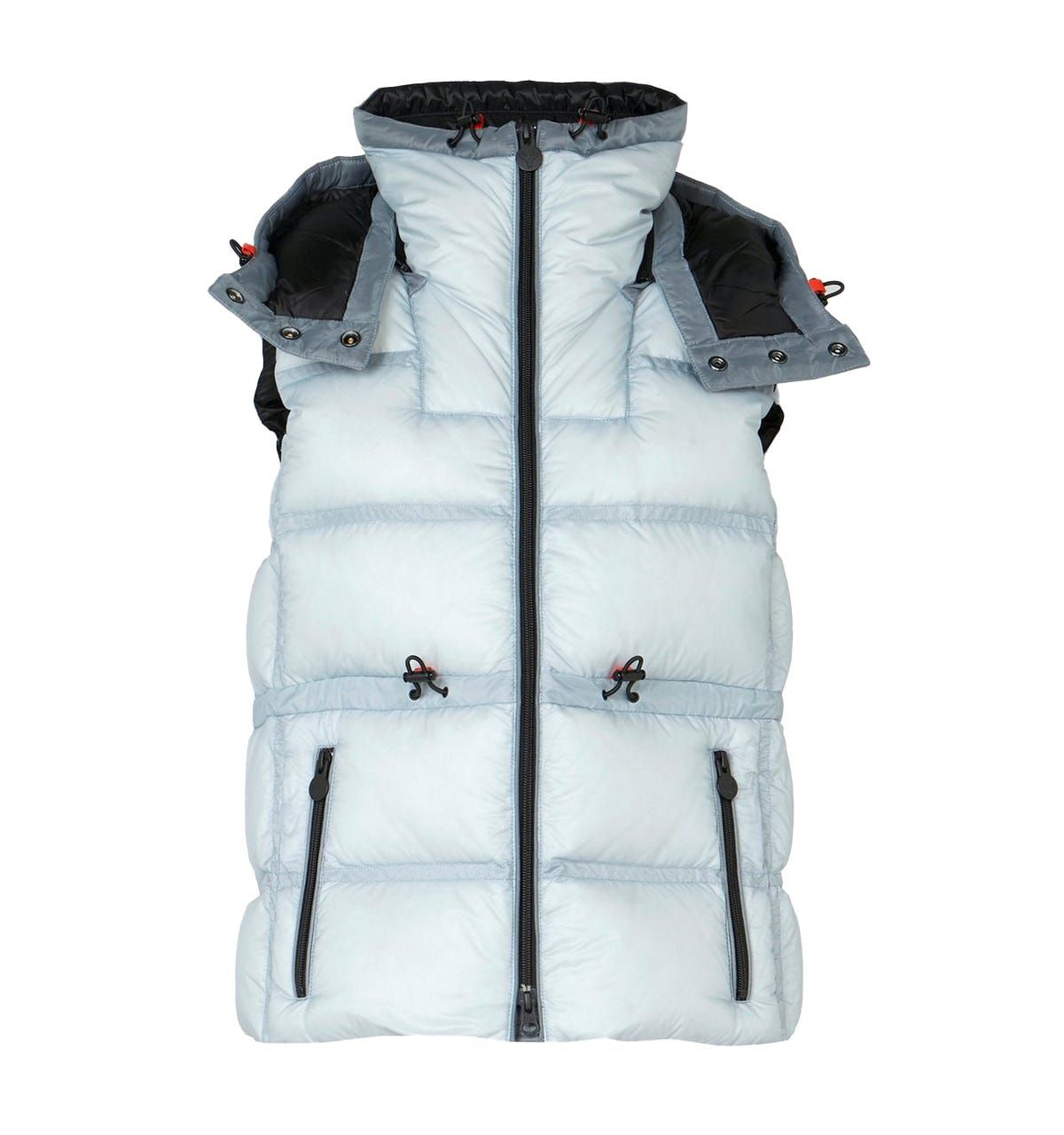 Moose Knuckles Womens Milford Down Gilet - Ice Blue