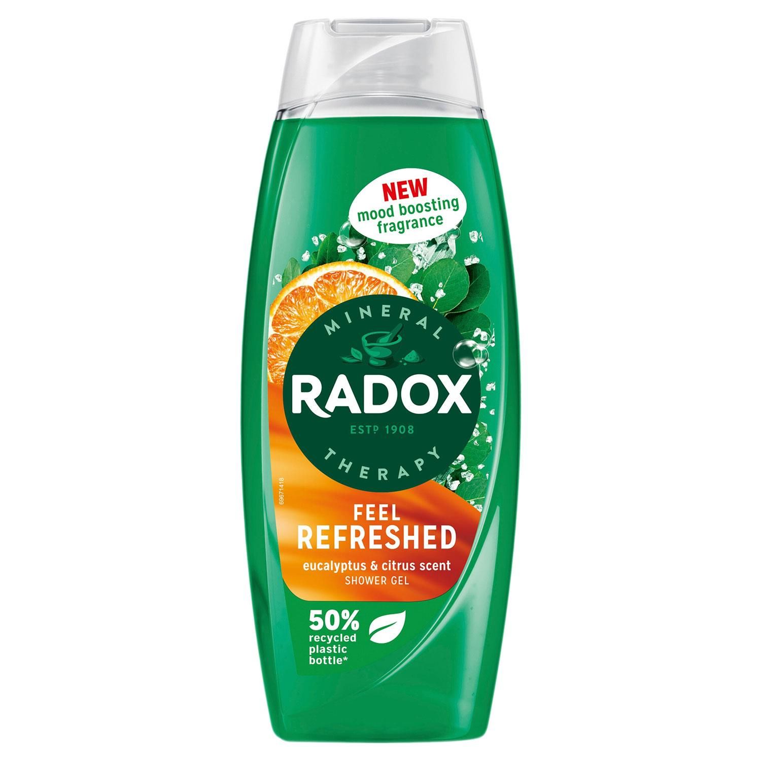 Radox Shower Gel Feel Refreshed With Eucalyptus & Citrus Scent 450 ml