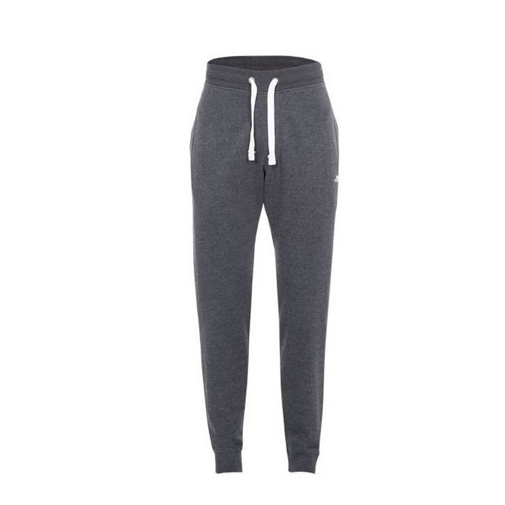 Jogging pants. Side entry pockets. Elasticated waist with drawcord. Straight leg. 80% Cotton/20% Polyester. Trespass Mens Waist Sizing (approx): S - 32in/81cm, M - 34in/86cm, L - 36in/91.5cm, XL - 38in/96.5cm, XXL - 40in/101.5cm, 3XL - 42in/106.5cm.