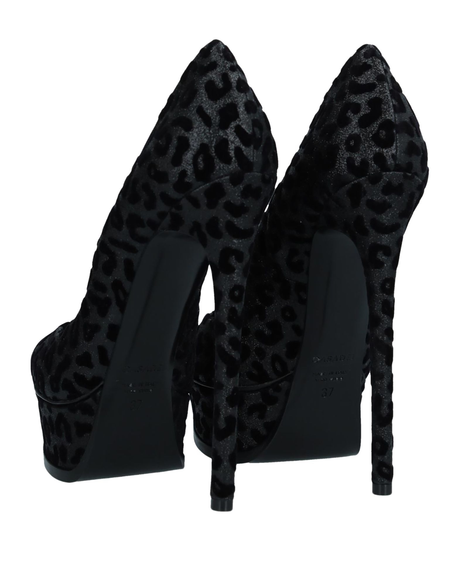 suede effect, glitter, leopard-print, round toeline, stiletto heel, covered heel, leather lining, leather sole, contains non-textile parts of animal origin