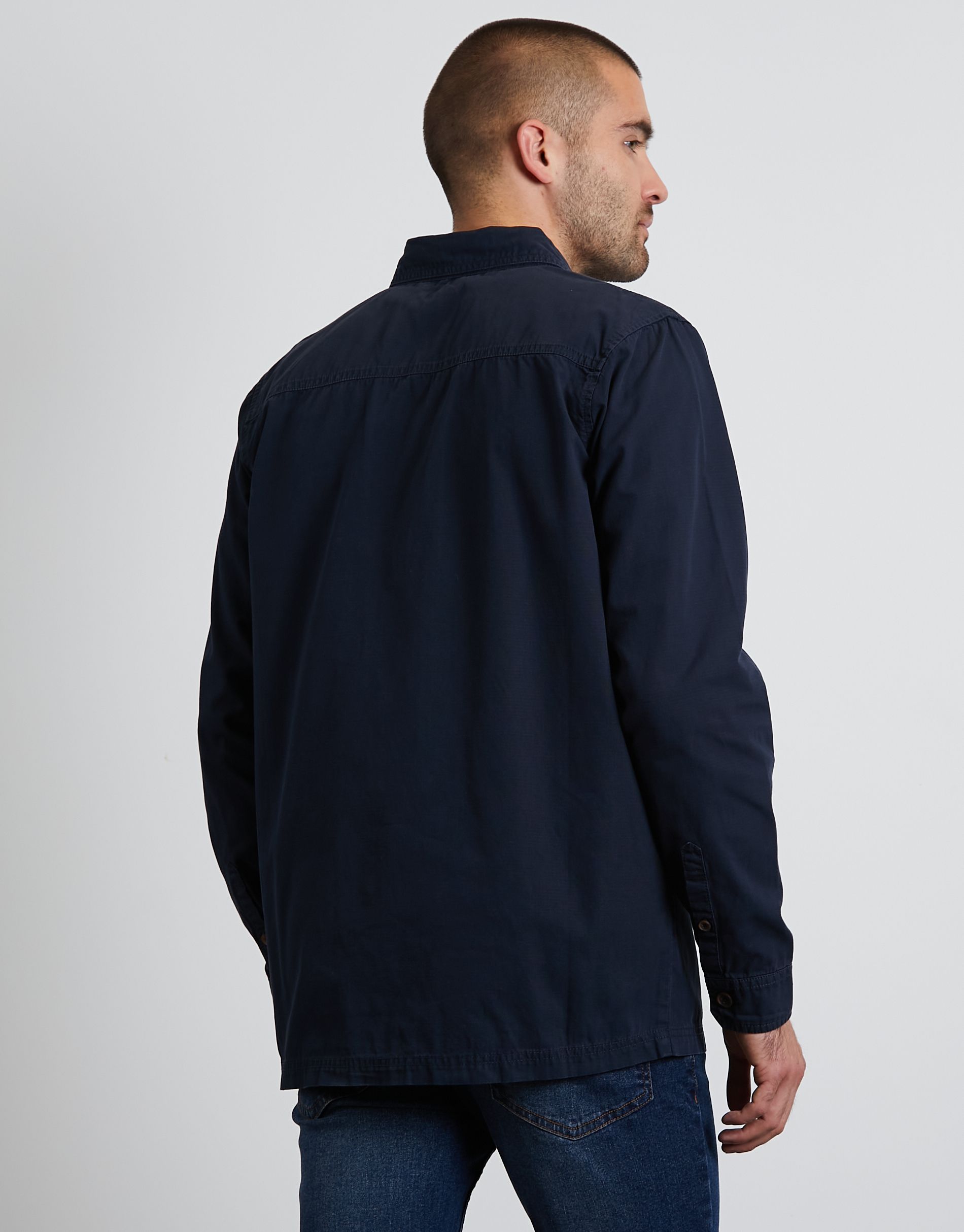 'Ministry' Lightweight Cotton Shacket