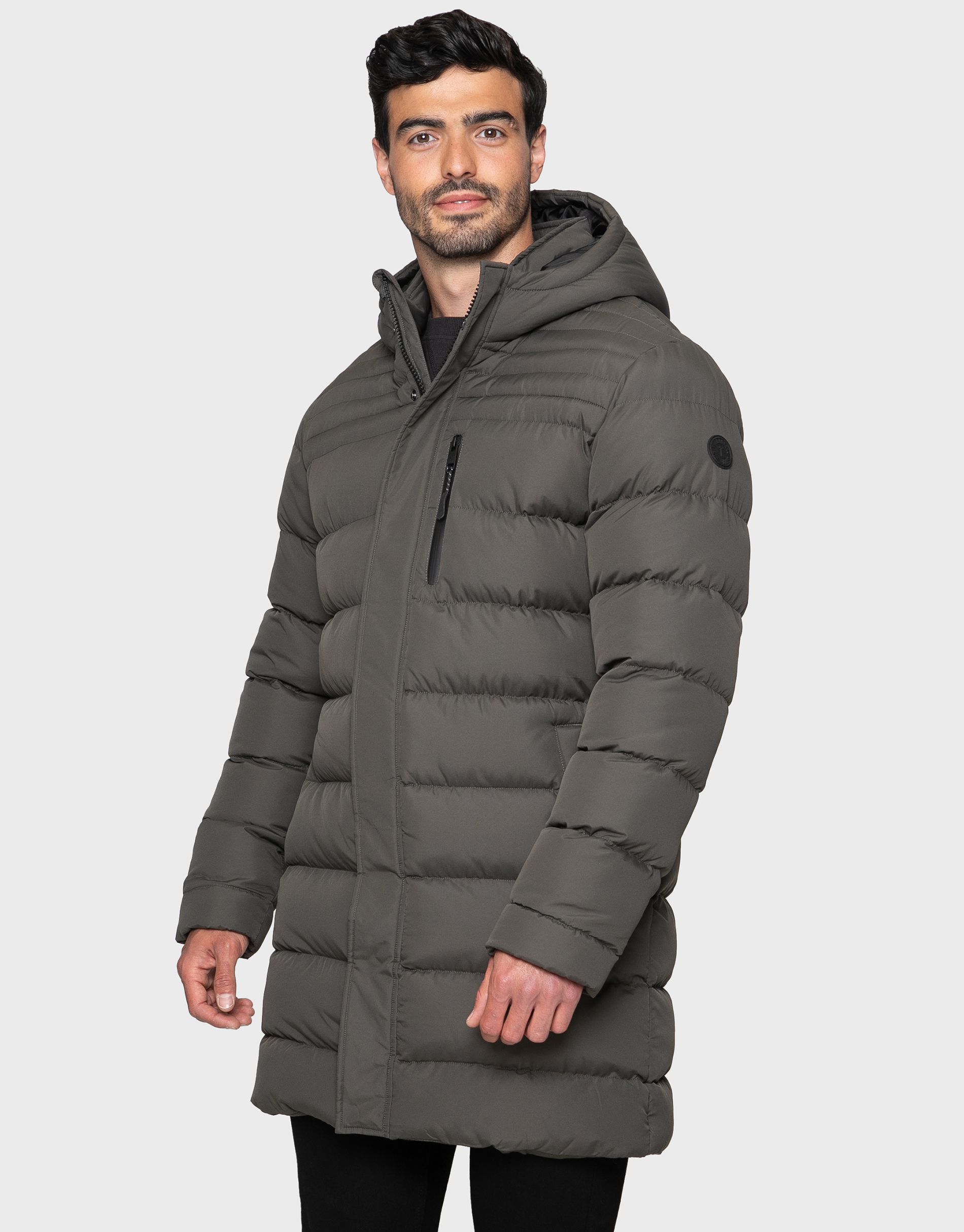 Pike' Longline Padded Jacket