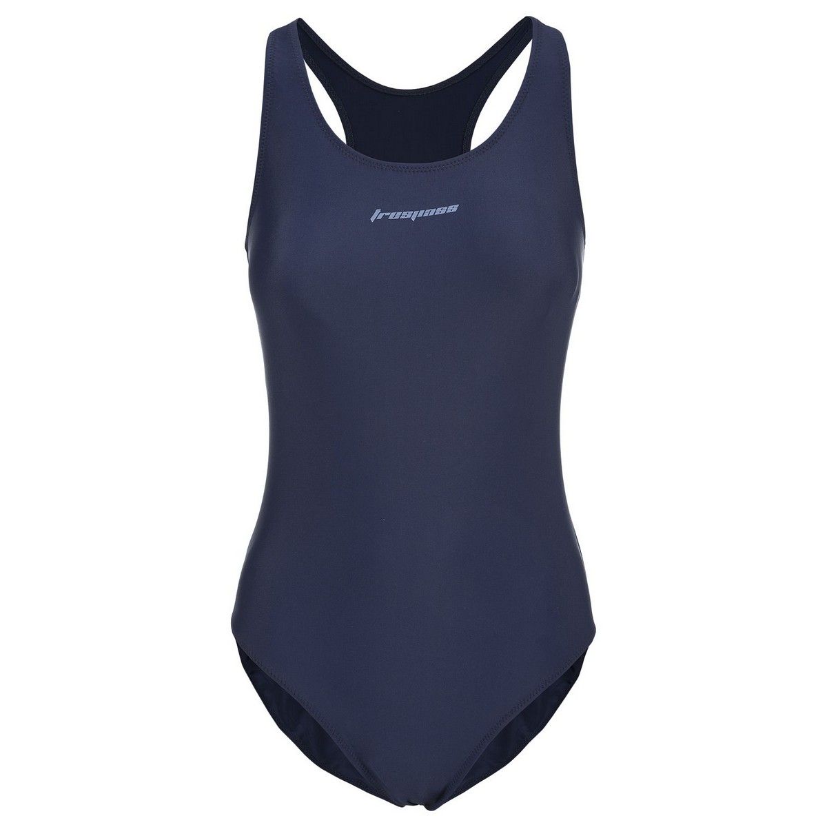Swimming costume with inner crop top for support. Lined gusset. 80% polyamide, 20% elastane. Trespass Womens Chest Sizing (approx): XS/8 - 32in/81cm, S/10 - 34in/86cm, M/12 - 36in/91.4cm, L/14 - 38in/96.5cm, XL/16 - 40in/101.5cm, XXL/18 - 42in/106.5cm.