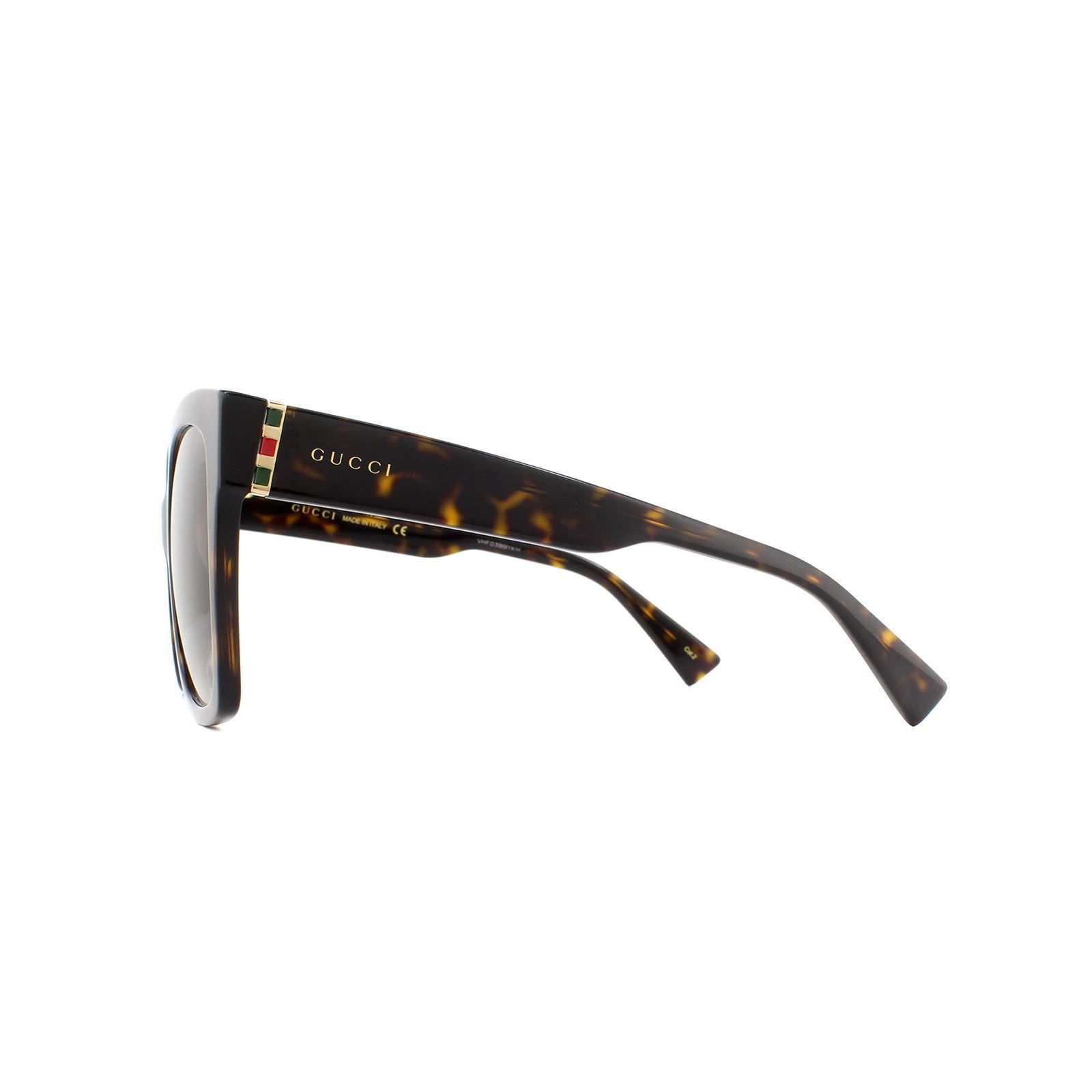 Gucci Sunglasses GG0459S 002 Havana Brown Gradient