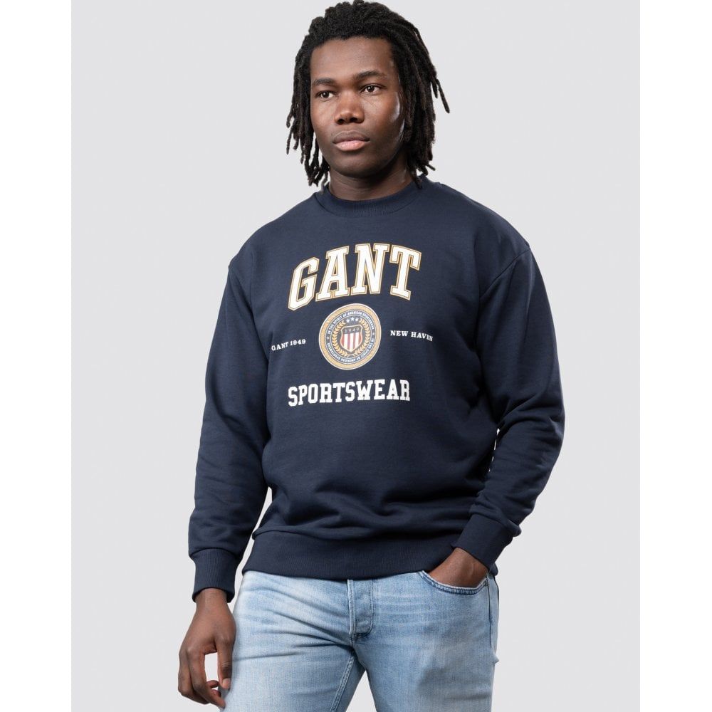 gant c neck sweatshirt