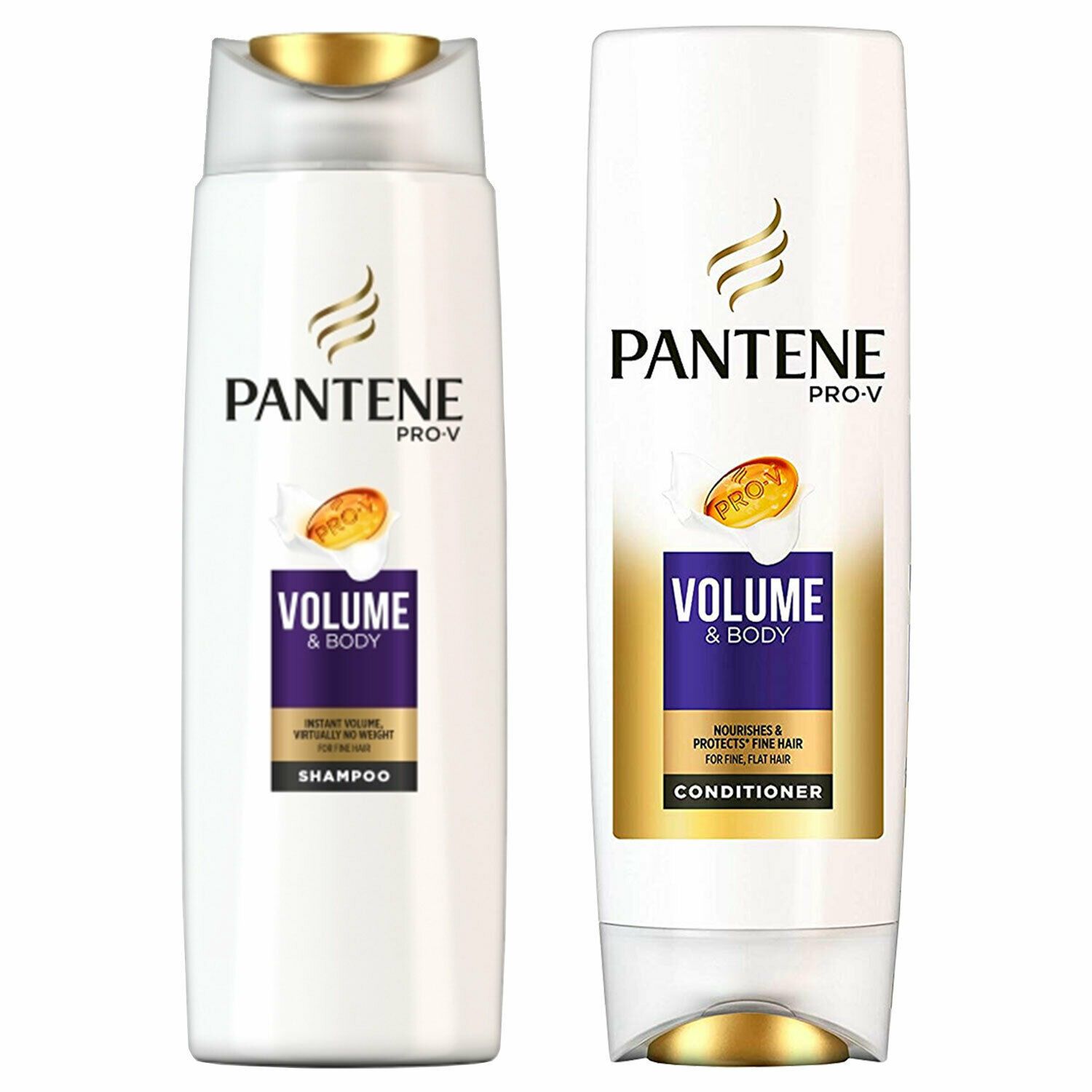 Pantene Sheer Volume Shampoo 2 x 500ml & Conditioner 2 x 500ml