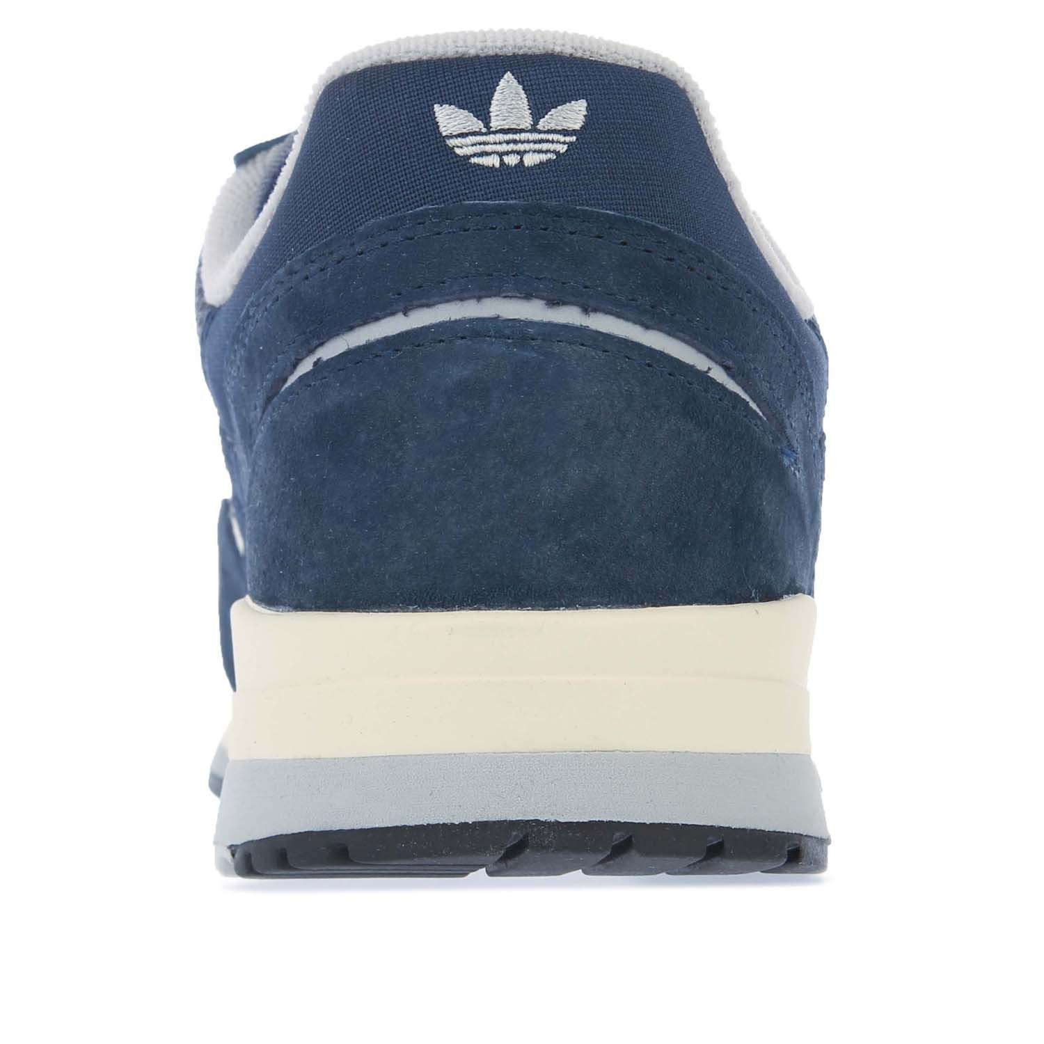 Mens adidas Originals ZX 420 Trainers in navy.- Suede and Mesh upper.- Lace closure.- Low-profile design. - Padded tongue and cuff. - Signature adidas branding.- adidas Trefoil logo on tongue and heel.- EVA midsole.- Rubber Outsole. - Leather upper  Leather lining  Synthetic sole.- Ref.: FZ0145