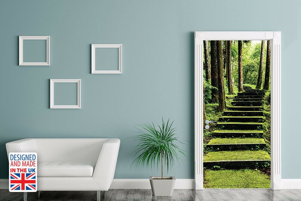 Way To Nature SelfAdhesive Door Mural Sticker For All Europe Size 90Cm