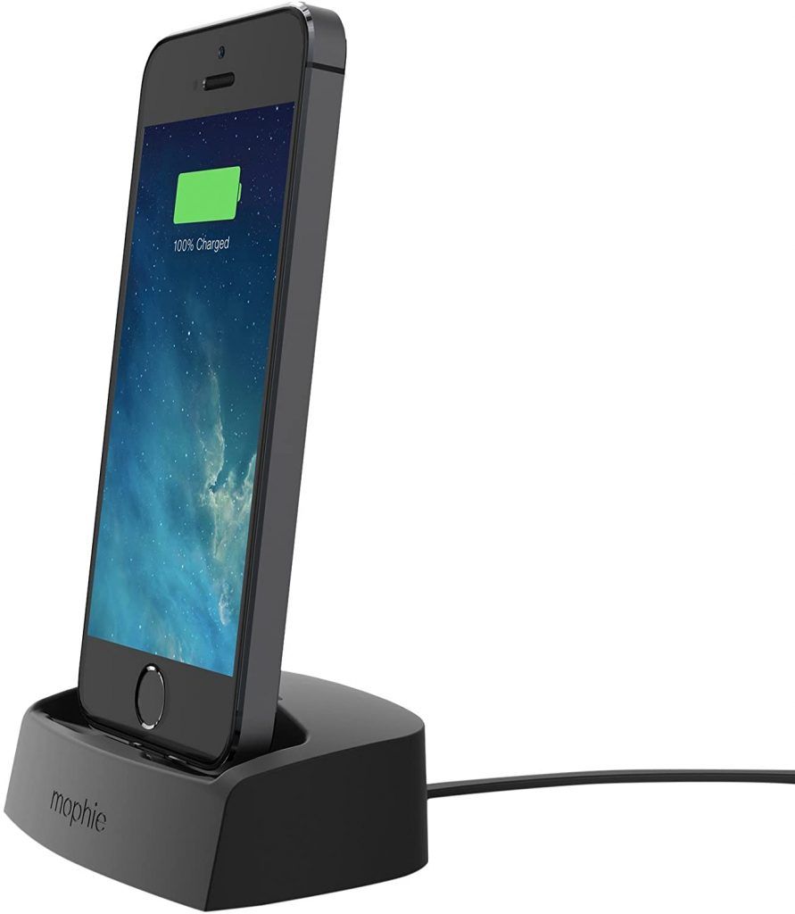 Mophie Desktop Charging Dock Lightning for iPhone 6/5s/5 Black