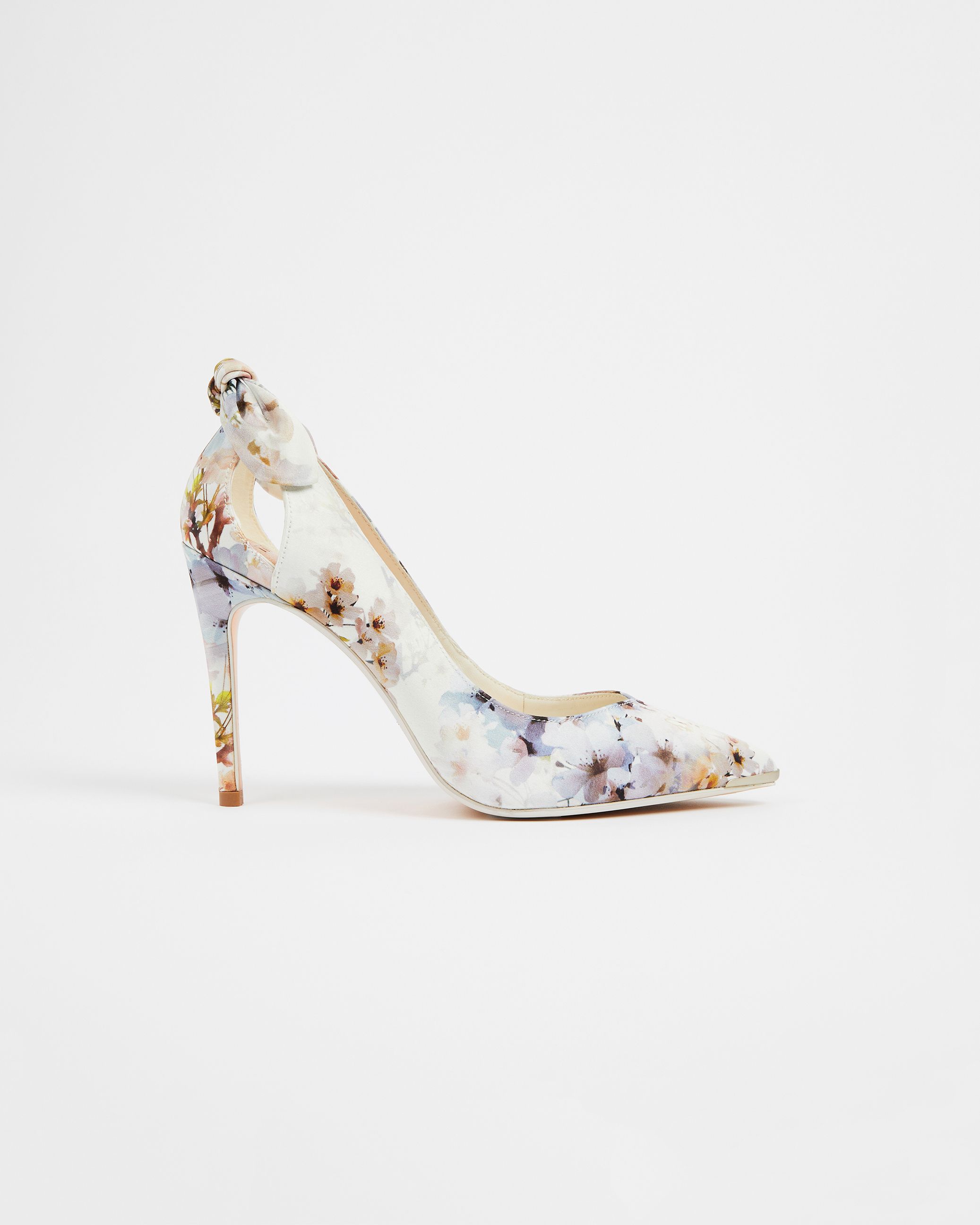 ted baker vanilla high heel court shoe