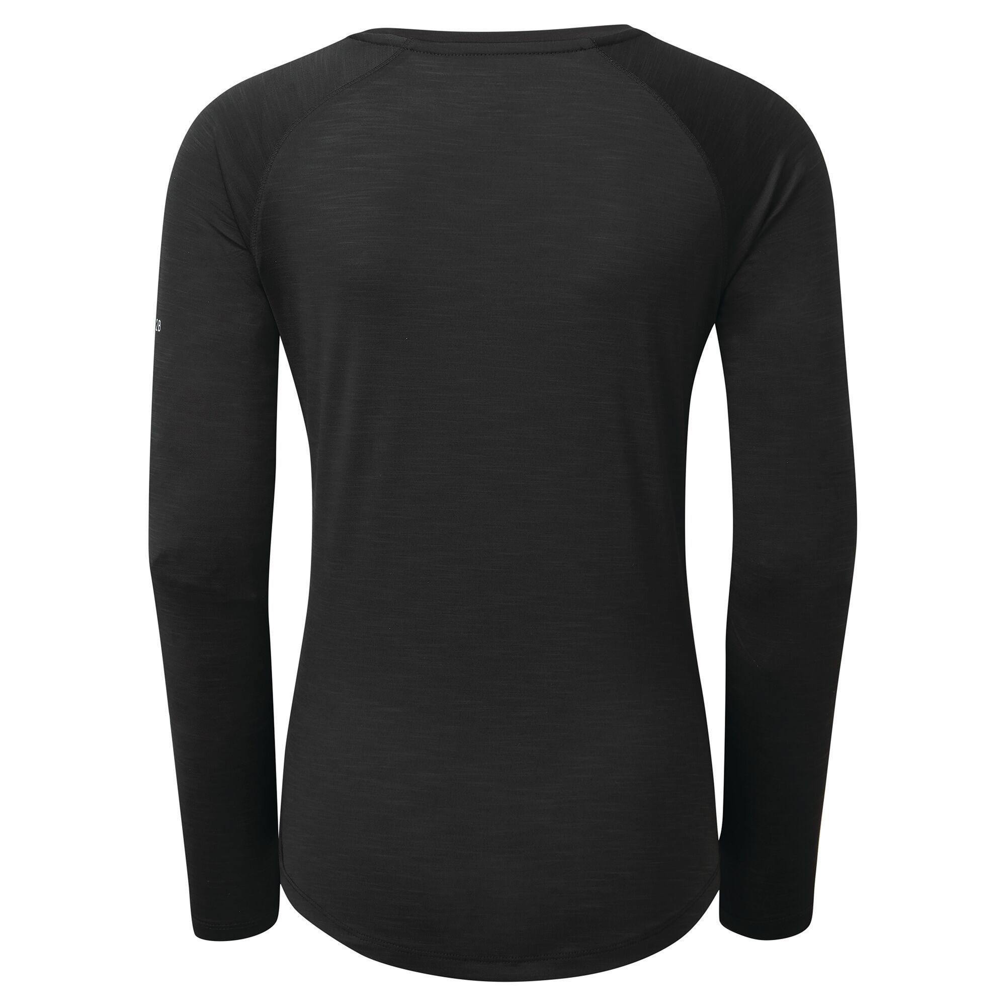 Material: 90% Polyester (Q-Wic Plus lightweight polyester), 10% Elastane. Supremely soft and light-to-wear long-sleeved, v-neck workout t-shirt. Fabric provides UPF 50+ protection and features anti-bacterial odour control built in.