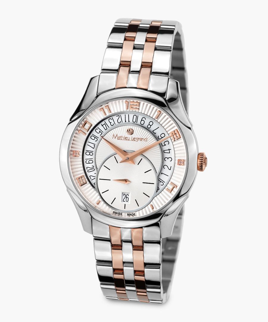 Seconde Majeure dual-tone watch