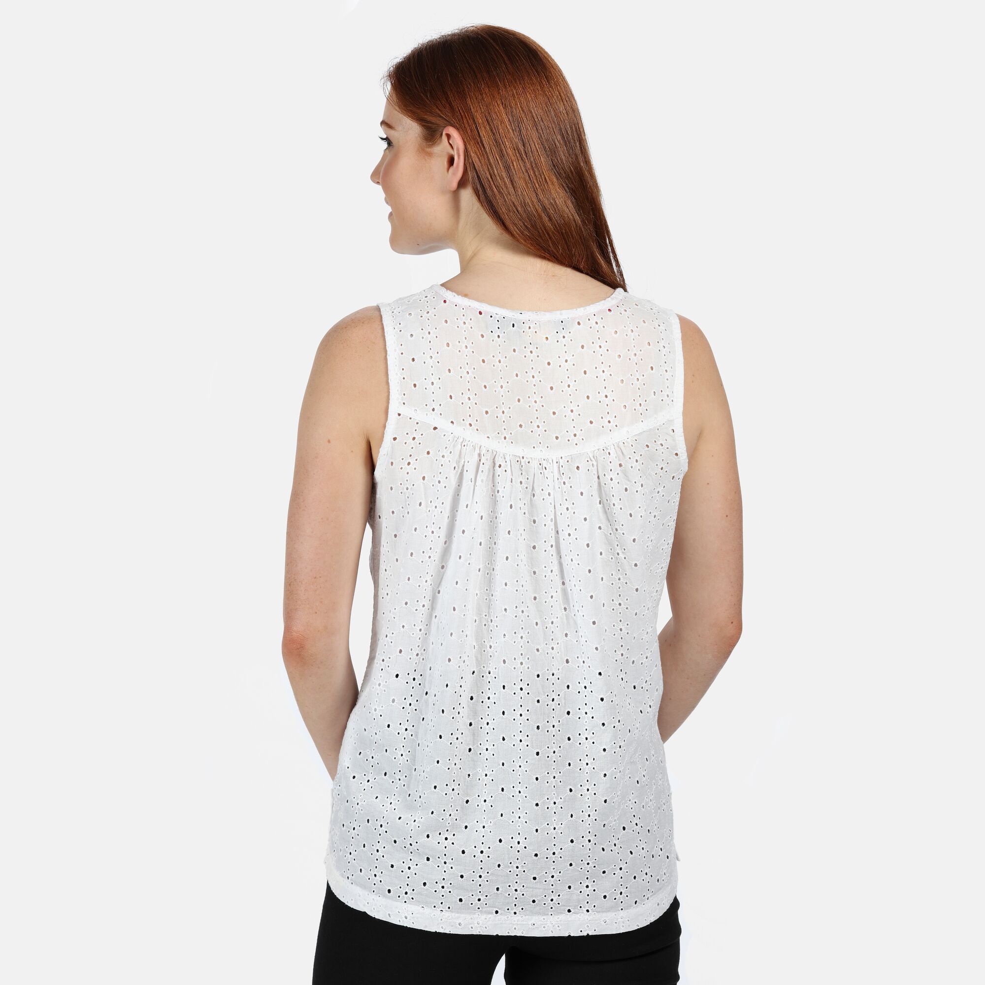 Material: 100% organic cotton. Small v insert to neckline. Side vents.