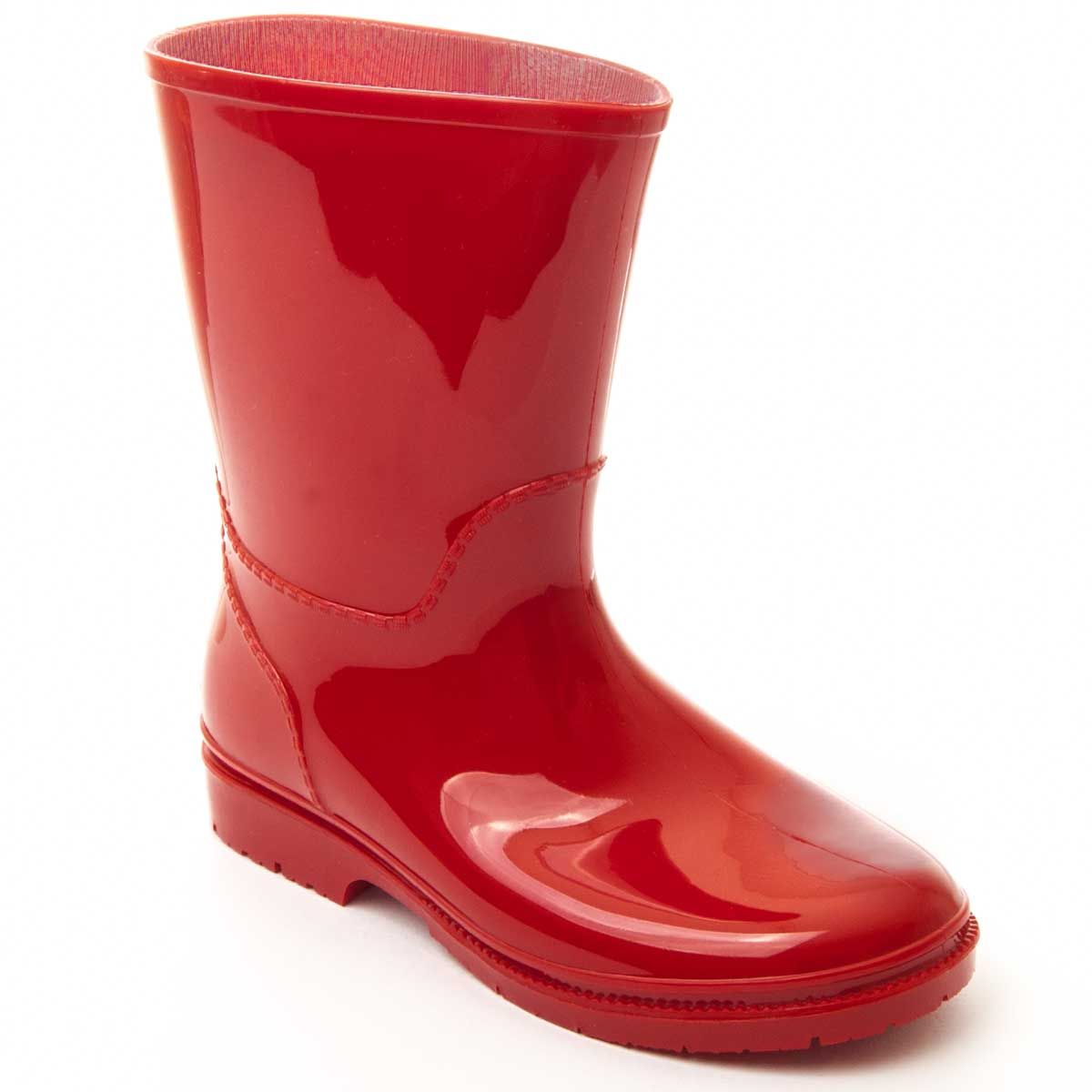Capsula by Kelara collection. Average cane water boot with measures: 17cm * 13cm. Perfect for rainy days as it keeps the feet warm and dry. Both sole and outer lining are one piece so that water does not penetrate. Anti-slip rubber floor. Previous and later reinforcement for durability. Removable padded template.
