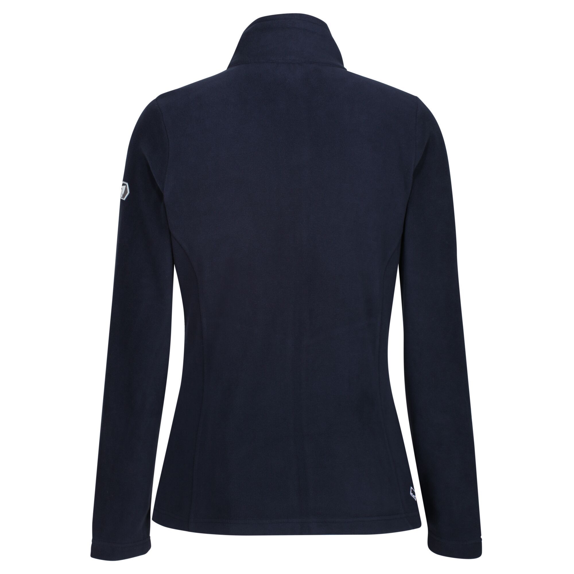 Material: 100% Polyester. Fabric: Brushed, Midweight. 240gsm. Design: Logo. Fabric Technology: Anti-Pilling, Durable, Insulating, Symmetry. Shockcord Hem, Stretch Binding. Cuff: Adjustable. Sleeve-Type: Long-Sleeved. Neckline: Standing Collar. Pockets: 2 Lower Pockets, Zip. Fastening: Full Zip.