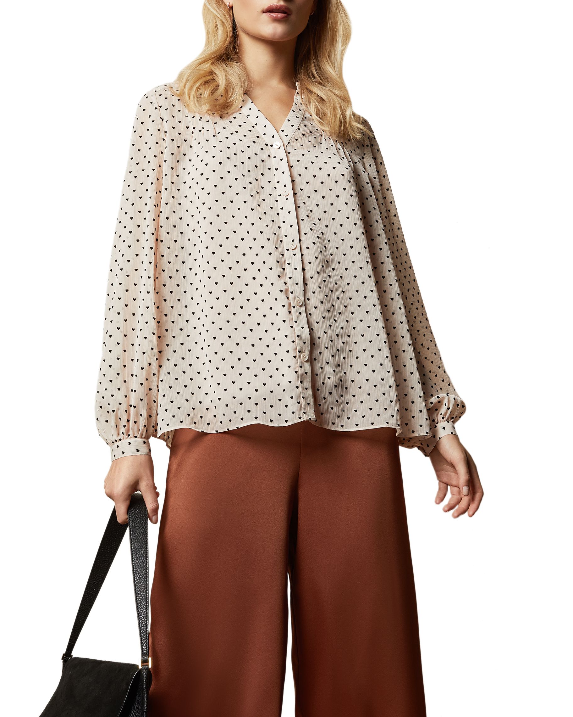 Ted Baker Blanka Oversized Shirt With 
