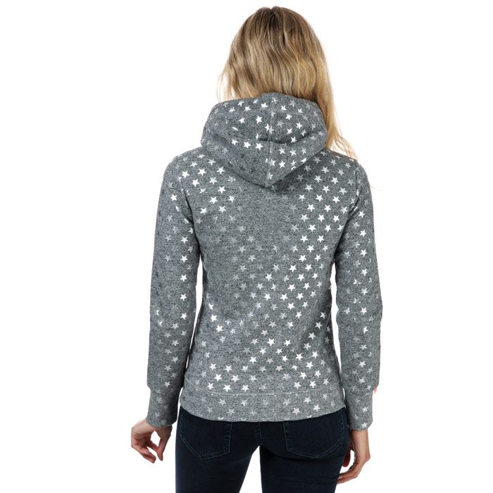 Superdry women's All Over Print zip hoodie from the Orange Label range. This zip hoodie features an all over pattern, drawstring hood and two front pockets. The zip hoodie is finished with an embroidered Superdry logo on the chest and a signature orange stitch in the side seam.Slim fit