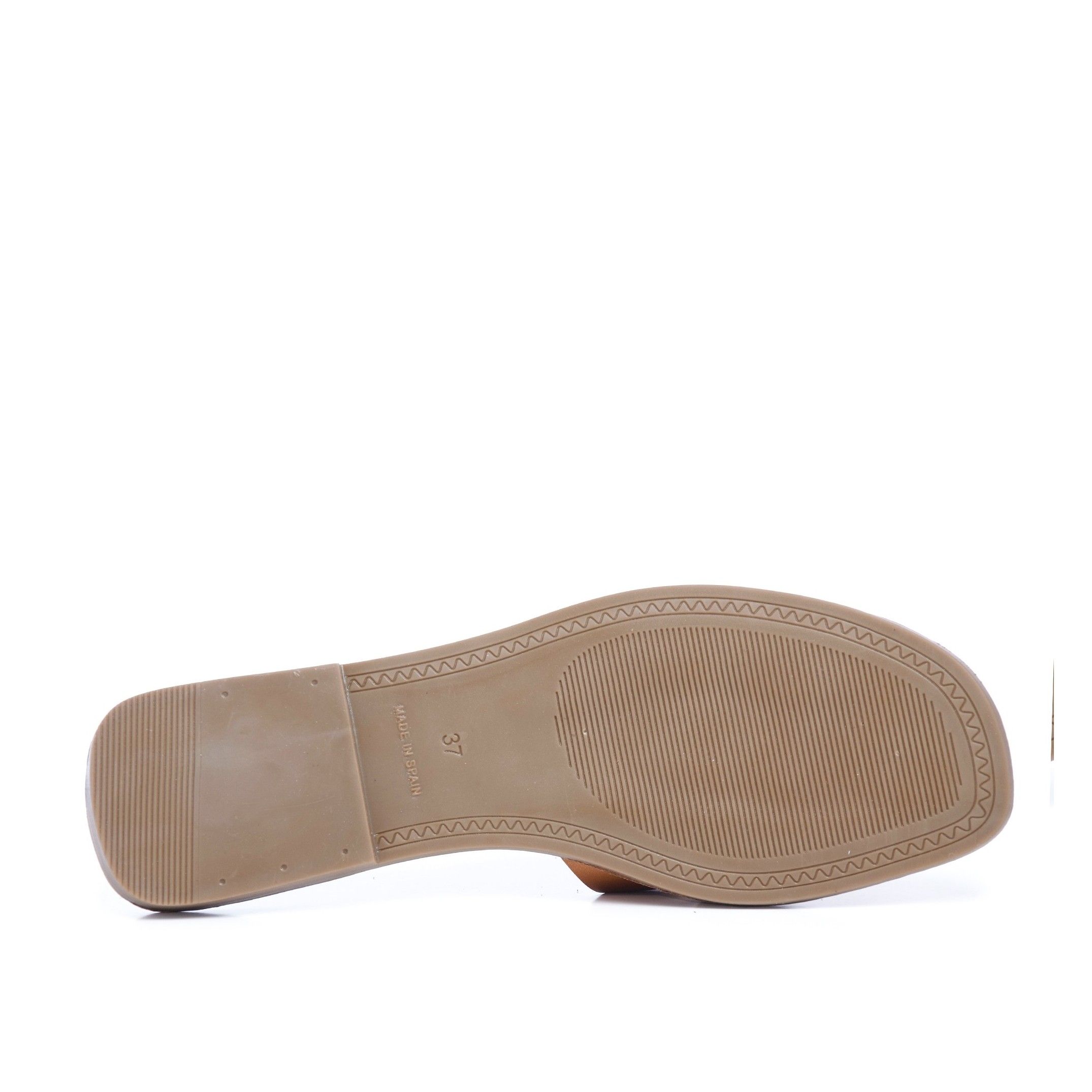 Flat Leather Sandal for Women Eva Lopez