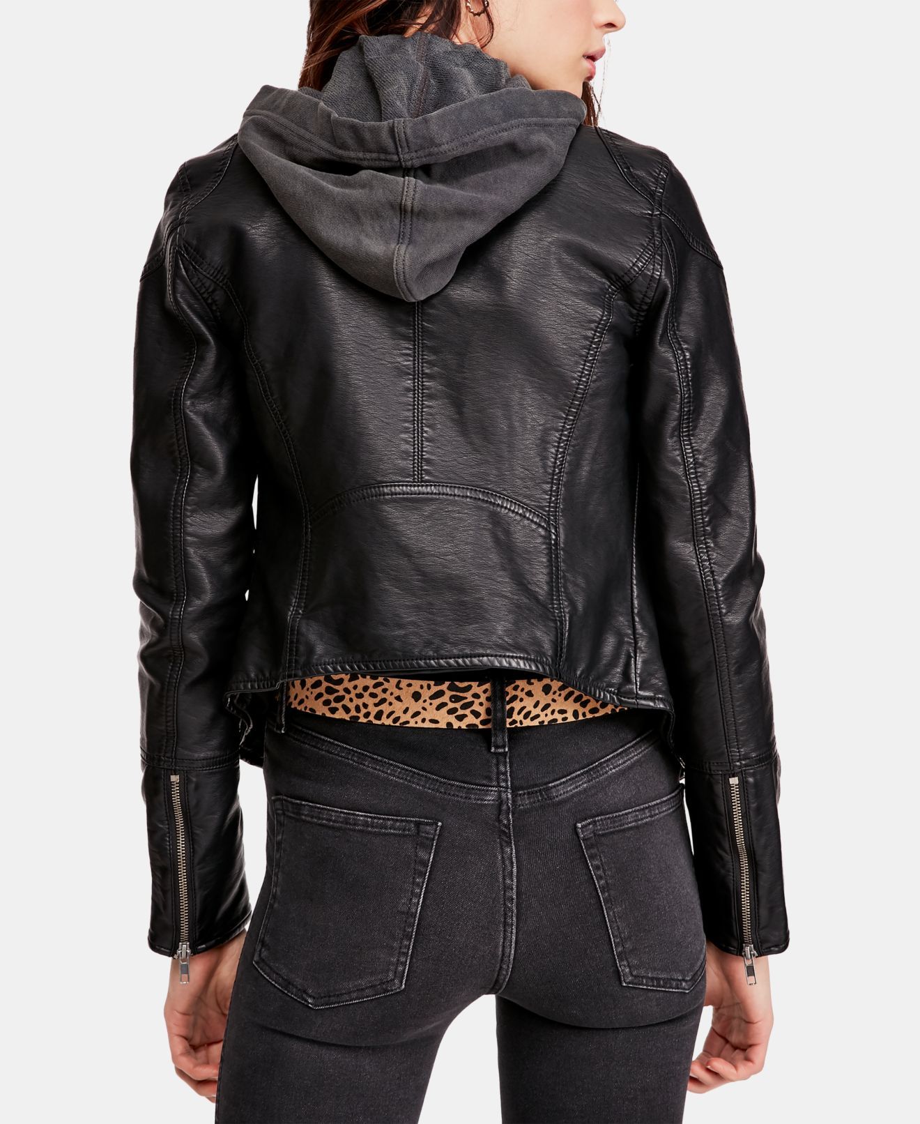 Color: Blacks Size Type: Regular Size (Women's): L Type: Jacket Style: Motorcycle Jacket Outer Shell Material: Rayon
