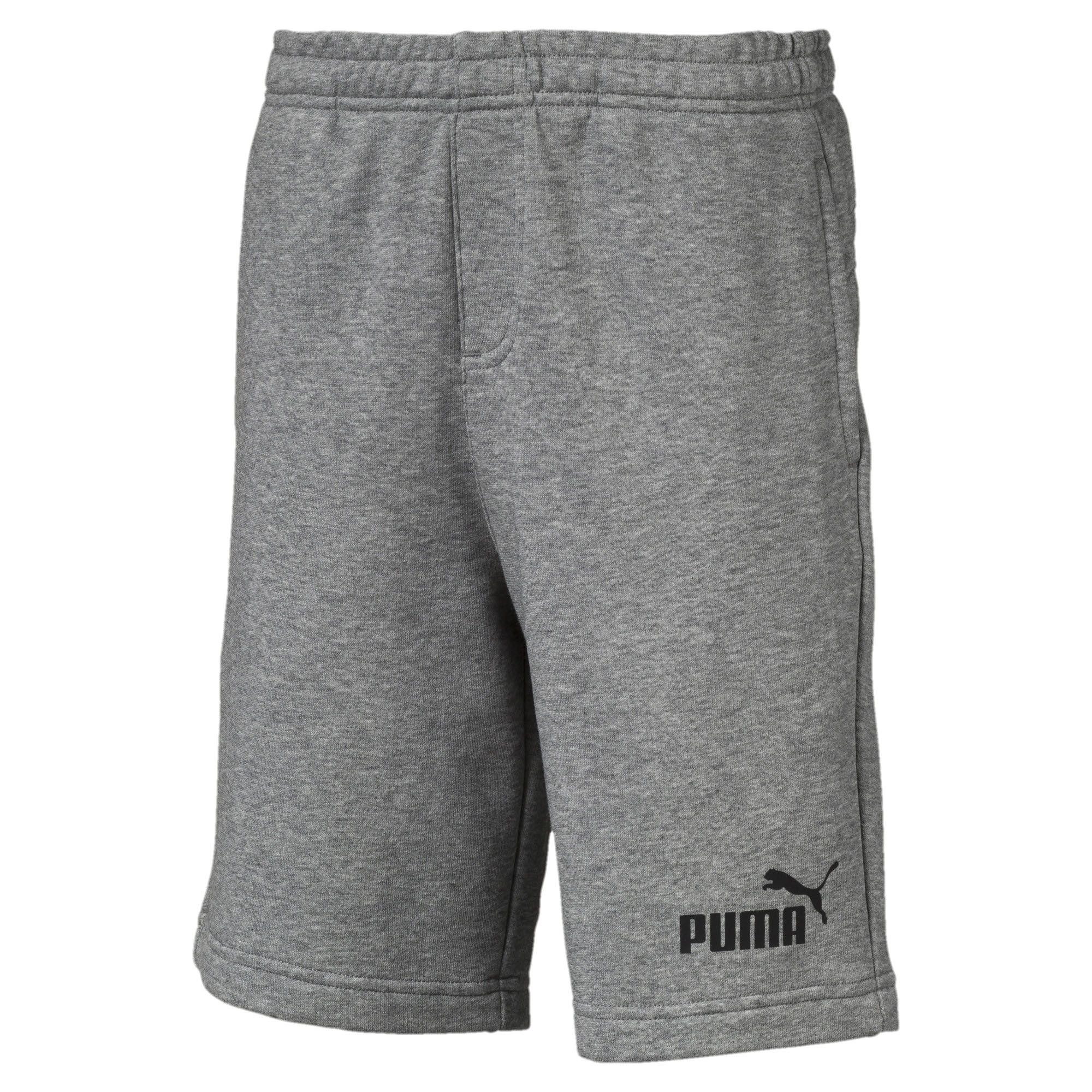 Puma Essentials Kids Sweat Short Grey - 7-8 Years