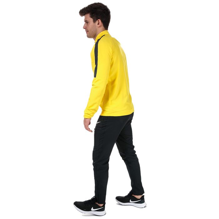 Men's Nike Academy 18 Woven Tracksuit in yellow black