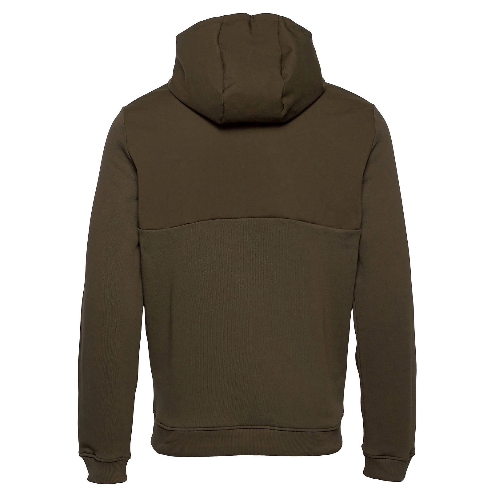 Lyle & Scott Softshell Jersey Olive Green Zip Hoodie