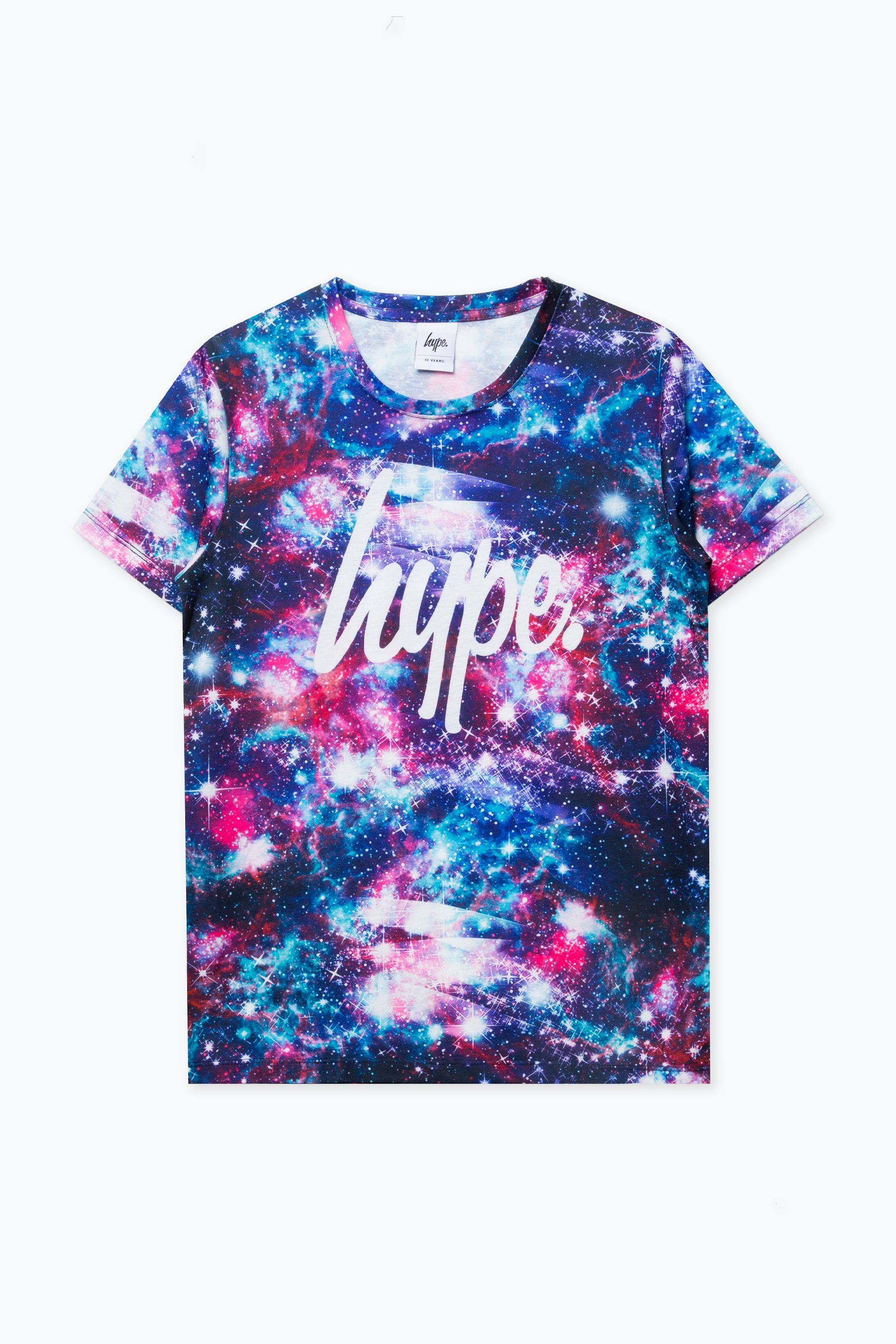 Hype Three Pack Pink/Black/Space Kids T-Shirt