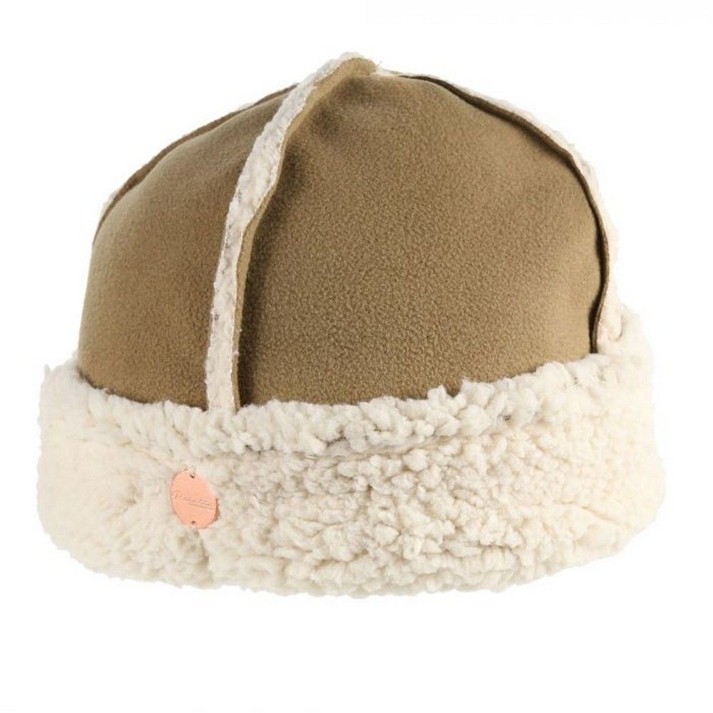 Hat and mitt set made from soft and warm bonded fleece with borg. 100% polyester.