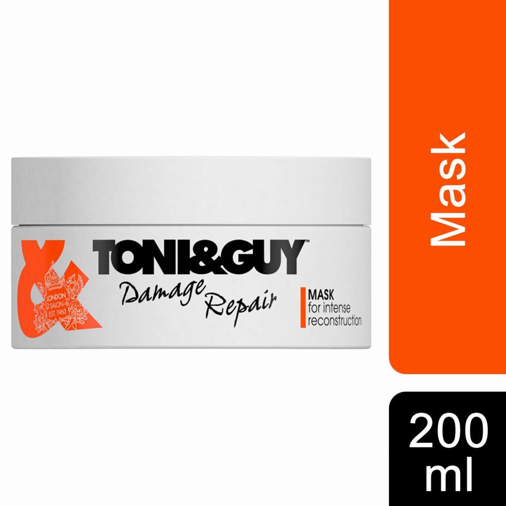 Toni&Guy Shampoo & Conditioner, Damage Repair, 250ml

Toni&Guy Damage Repair Shampoo and Conditioner intensely nourishes damaged hair, giving it the attention it needs. Damage Repair revitalises hair fibres, leaving hair stronger & more manageable. The salon-inspired formula penetrates the hair fibre for stronger, healthier-looking hair and helps prevent split ends. Start with hair that's gently cleansed and nourished, no matter which style you go for. 

    ENHANCE SHINE : Toni&Guy Cleanse Shampoo for Damaged Hair revitalises, helps repair damage and enhances shine. Provides intense nourishment for weak, damaged hair even helps prevent breakage and dullness.
    INTENSELY NOURISH : Intensely nourishes to give damaged hair the attention it needs. Damaged hair needs intense nourishment and repair. Start with hair that's gently cleansed and nourished, no matter which style you go for. 
    FOR WEAK & DAMAGED HAIR : Toni&Guy Cleanse Shampoo and Conditioner for Damaged Hair for weak, damaged hair that needs special attention. Give your hair a break from the hairdryer and hair straighteners for some well-deserved time off. 
    STRONGER & HEALTHIER HAIR : Advanced formula penetrates the hair fibre for stronger, healthier hair and helps prevent against split ends. Leaves hair soft and healthy-looking. Start with hair that's gently cleansed and nourished, no matter which style you go for.

How to Use :

    Apply shampoo onto wet hair from root to tip and then rinse thoroughly. 
    Follow with conditioner, smooth onto wet hair. 
    Leave on for 1-2 minutes then rinse thoroughly.

Hair Mask 200ml :

    For intense reconstruction
    Intense treatment for damaged hair, deeply penetrating the fibres and giving a softer, smoother finish
    Smooth onto wet hair, leave for 3-5 minutes to allow the formula to penetrate deep into the hair fibre and rinse thoroughly
    Pair with Toni & Guy Damage Repair Shampoo for preferred results
    Born and bred in London, the collection of hair care and styling products is inspired by backstage know-how, to help you create your look from the hair down

Safety Warning : Use only as directed. Avoid contact with eyes. If eye contact occurs wash out immediately with warm water.