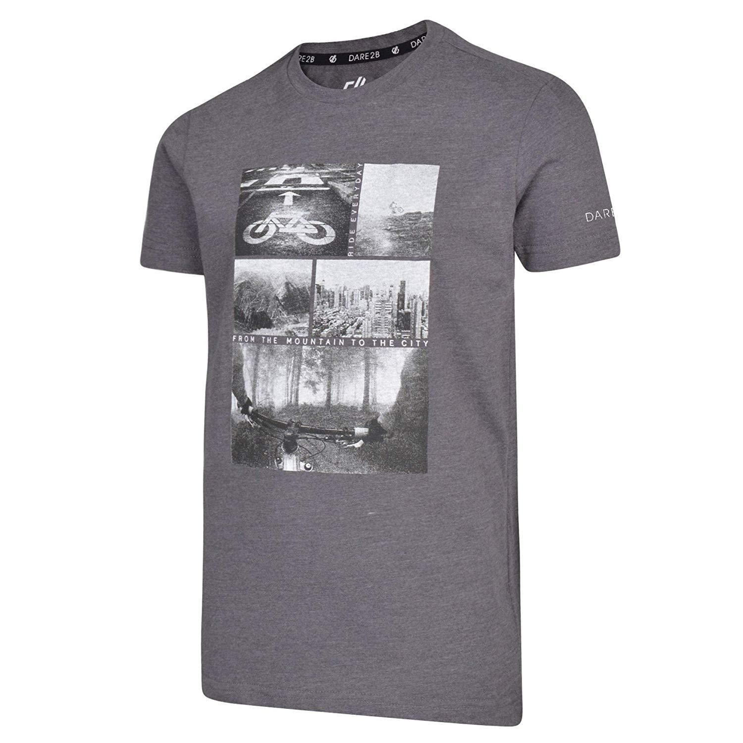 100% cotton fabric. Graphic print. Active wear t-shirt.