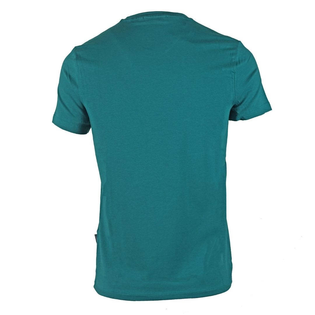 Aquascutum Crew Neck Green T-Shirt. Aquascutum Crew Neck Green T-Shirt. Crew Neck, Short Sleeves. Stretch Fit 95% Cotton 5% Elastane. Regular Fit, Fits True To Size. Made In Italy, QMT015M0 05
