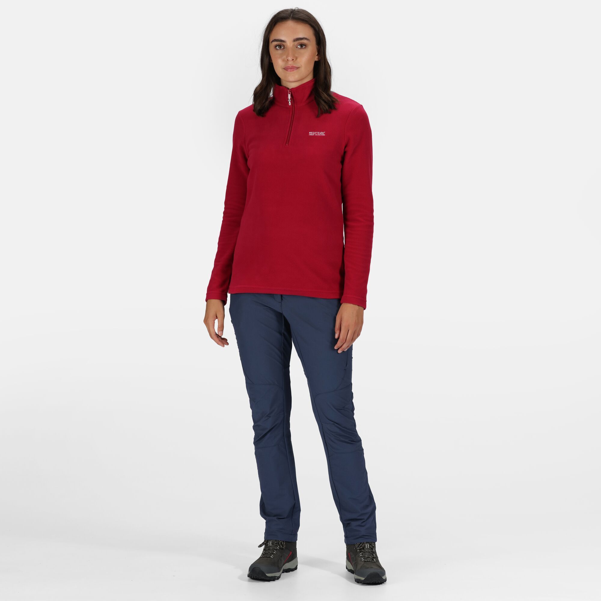 The womens Sweetheart Fleece is a best seller across the seasons. The classic 1/4 zip, loved for its great quality and value, is cut with a relaxed, everyday fit from lighter weight Symmetry fleece with an anti-pill finish. 100% Polyester. Regatta Womens sizing (bust approx): 6 (30in/76cm), 8 (32in/81cm), 10 (34in/86cm), 12 (36in/92cm), 14 (38in/97cm), 16 (40in/102cm), 18 (43in/109cm), 20 (45in/114cm), 22 (48in/122cm), 24 (50in/127cm), 26 (52in/132cm), 28 (54in/137cm), 30 (56in/142cm), 32 (58in/147cm), 34 (60in/152cm), 36 (62in/158cm).