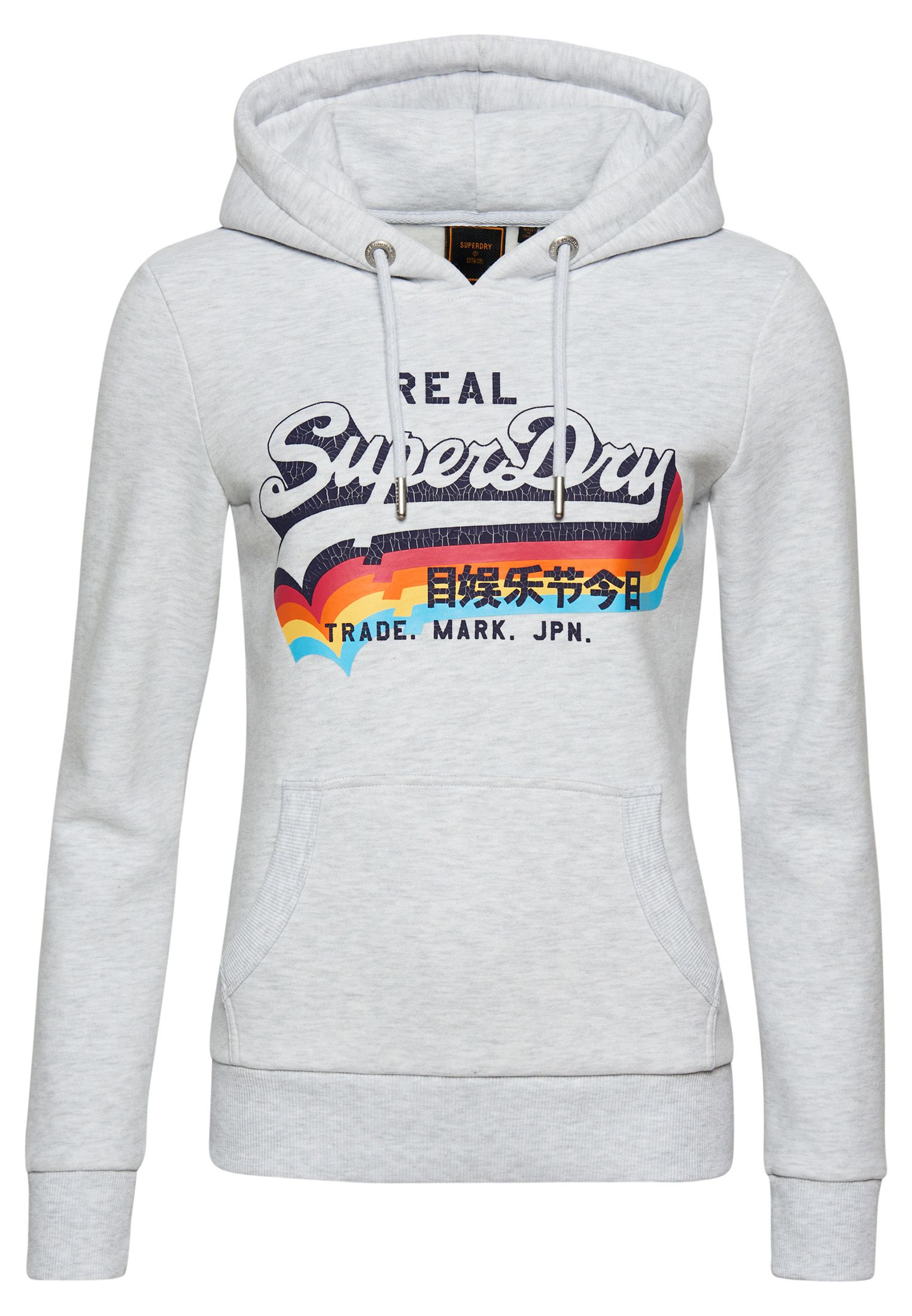 Get that vintage look with one of our iconic Vintage Logo overhead hoodies, designed to make you look and feel unique and distinctive.Slim fit – designed to fit closer to the body for a more tailored lookDrawstring hoodRibbed cuffs and hemPouch pocketFleece liningCracked effect printed logo