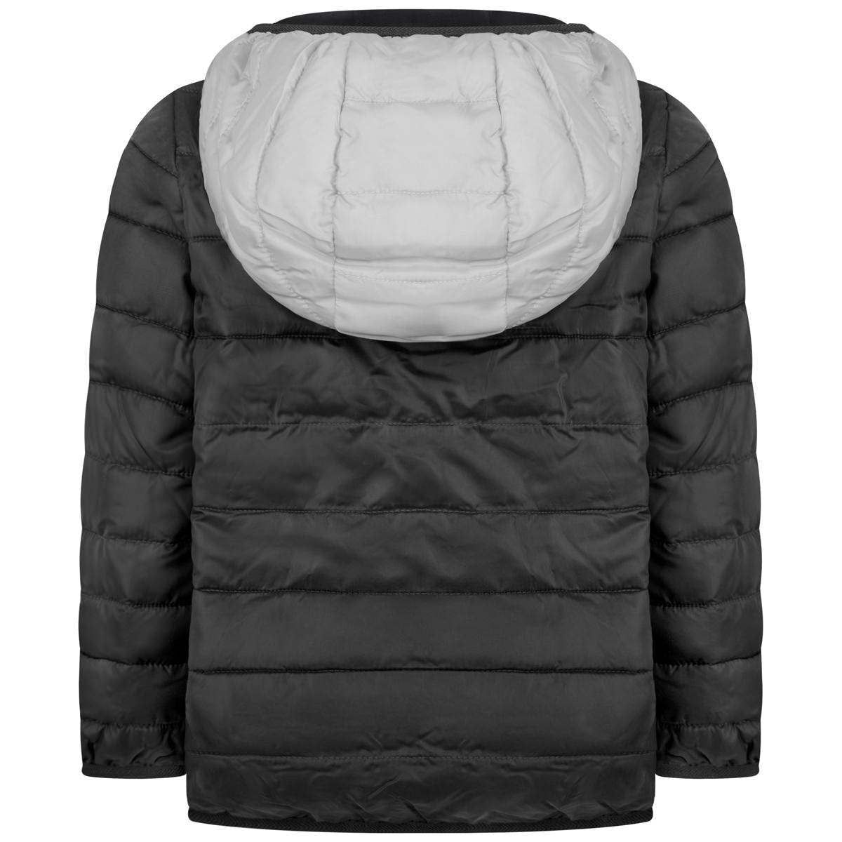 EA7 Emporio Armani Boys Black & Grey Padded Jacket 
                
                
                Made in China