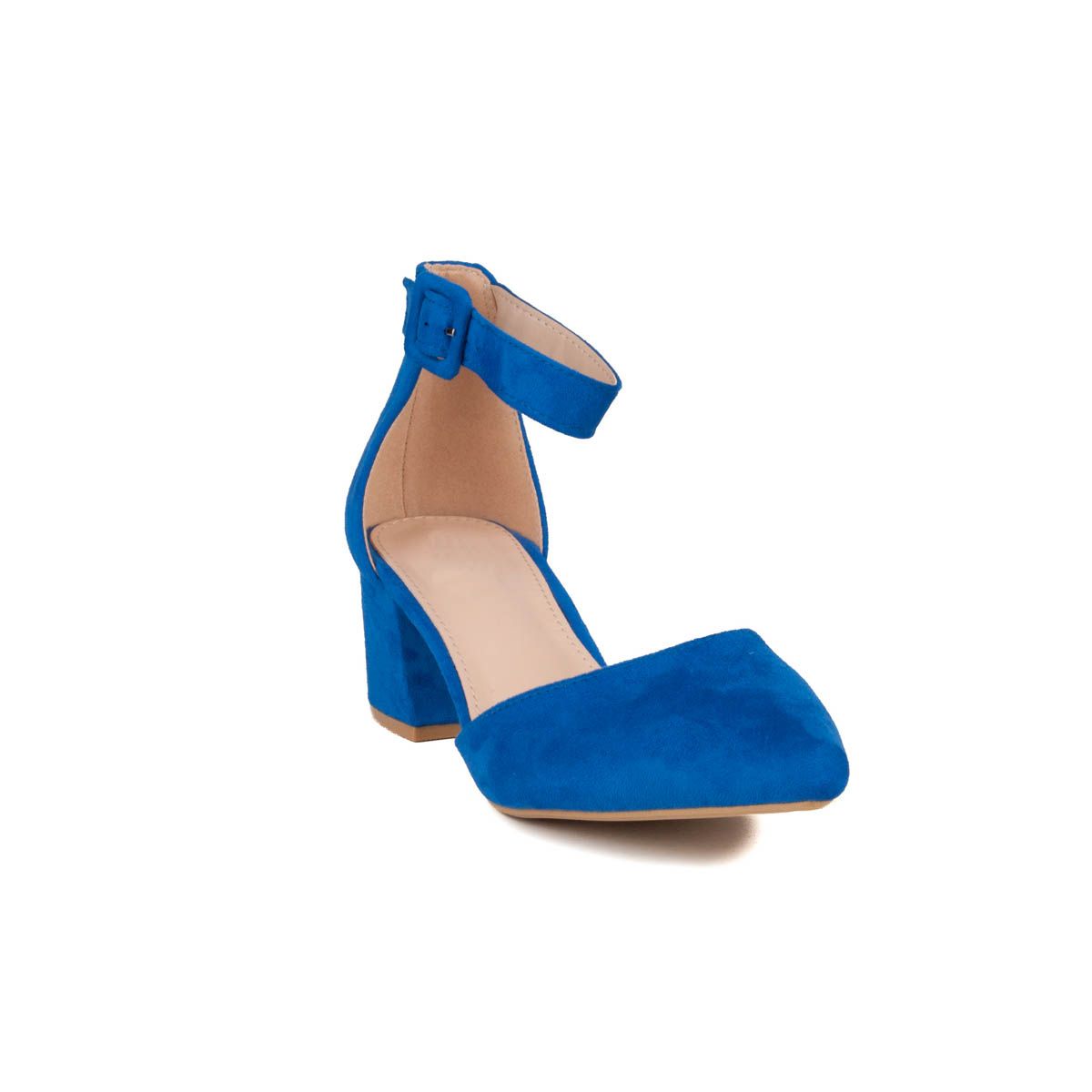 Montevita Block Heel Sandal in Blue