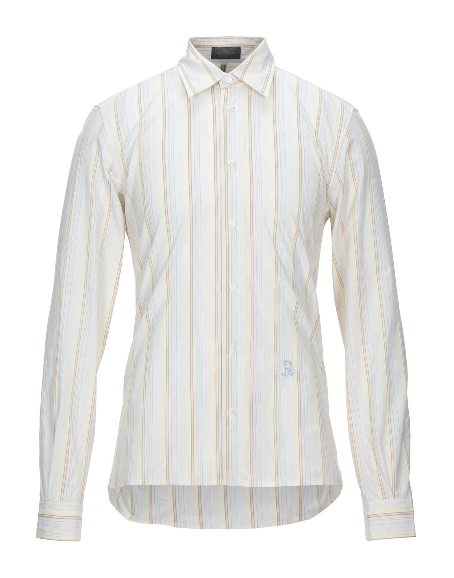 plain weave, embroidered detailing, stripes, front closure, button closing, long sleeves, buttoned cuffs, classic neckline, no pockets, small sized
