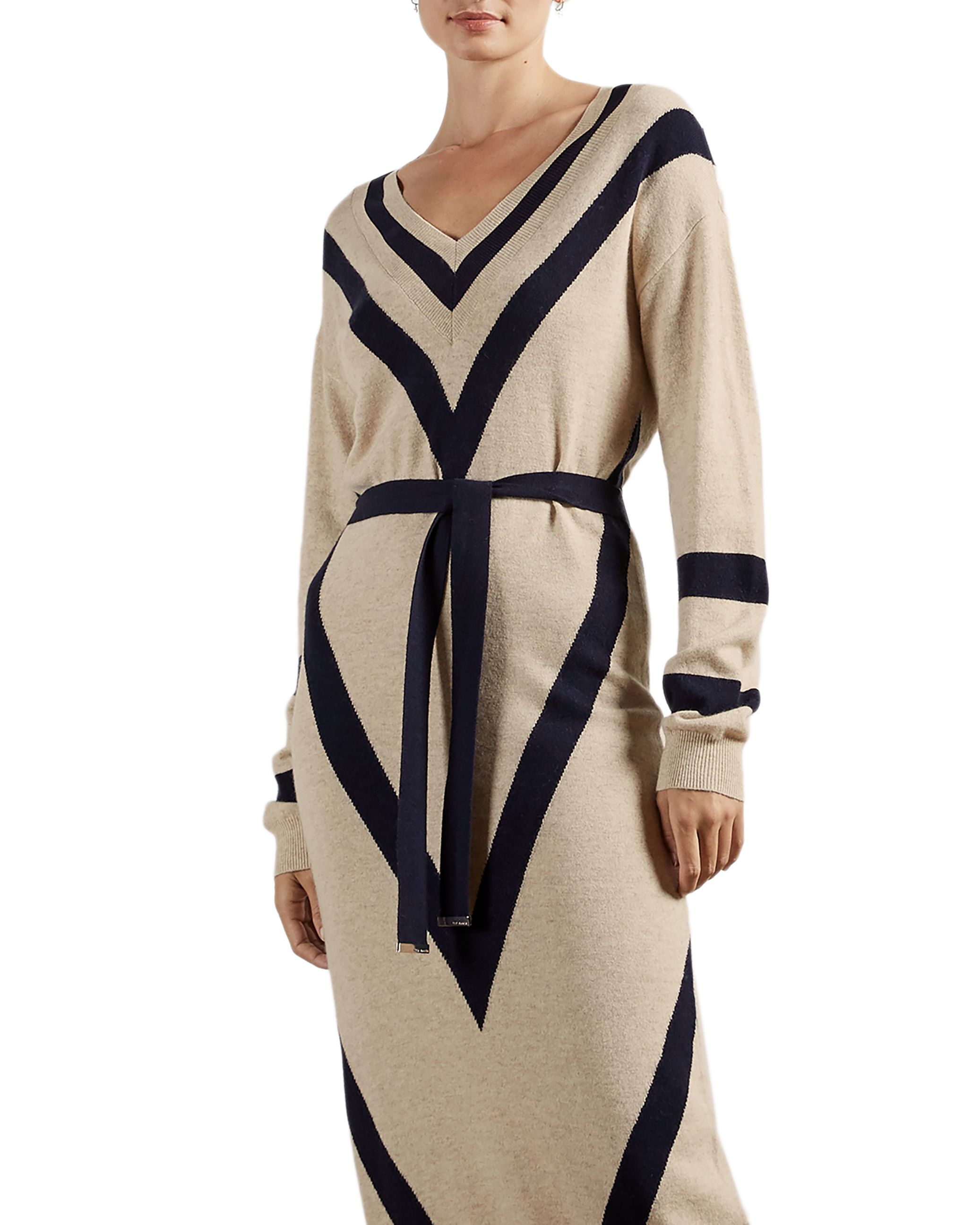 Ted Baker Bertta Chevron Detail Knitted 