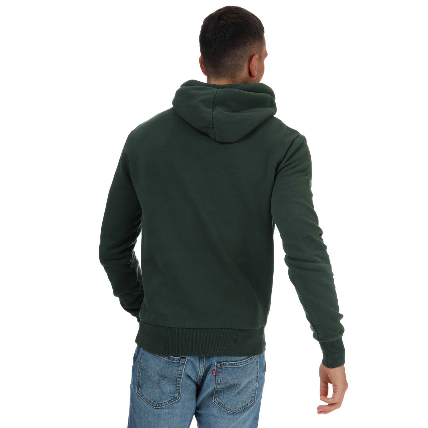 Superdry Vintage AC hoodie met logo voor heren, groen
