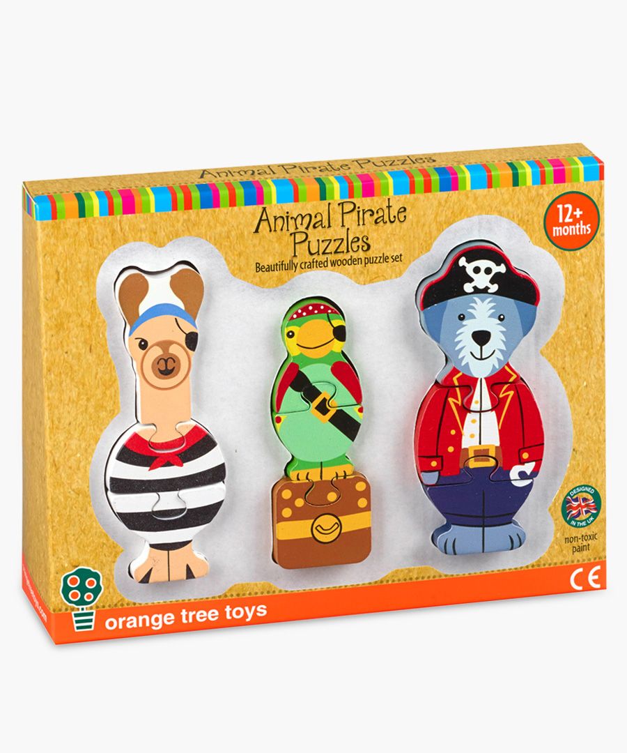 Pirate mini puzzle set