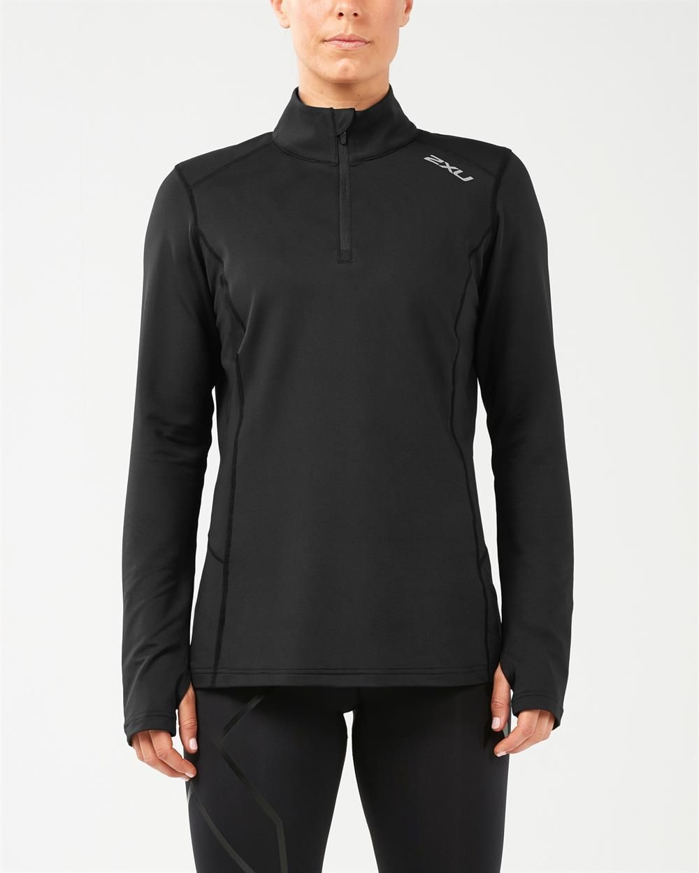 Xvent 1/4 Zip Long Sleeve Top Black, Jersey Shell, 100% Polyester, Mesh Vapor Stretch, 88% Polyester / 12% Spandex 120gsm, Designed For Our Core Run Consumer, The Xvent 1/4 Zip Top Offers, Excellent Breathability And Moisture Control, Perfect For Race Day, Or Training,