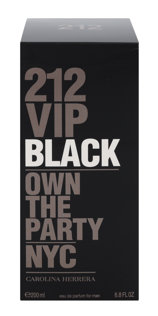 Carolina Herrera 212 VIP Black Edp Spray 200ml