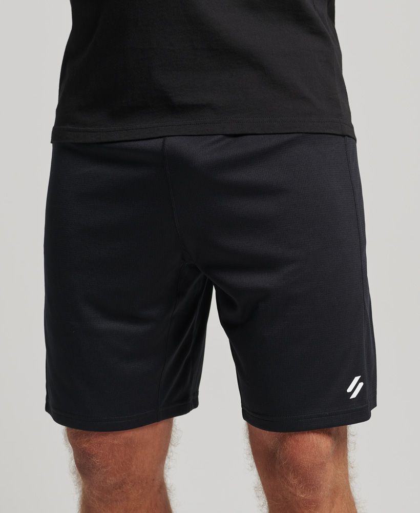Staying cool and comfortable is essential for your health goals, and wearing comfortable, stretchy activewear is a core part of that. Luxuriously soft, these relaxed shorts feature a flowing comfort for your intense workouts, especially due to innovative fabric engineering that boosts their breathability - making them a reliable choice for day-to-day fitness.Relaxed: A classic fit. Not too slim, not too tight – no distractions hereBranded elasticated waistbandPrinted logo on left legBreathable fabric - Allows air and moisture to pass through the material to help keep you comfortableMoisture-wicking - Helps to regulate your body temperature by drawing perspiration away from the body and allowing moisture to disperse from the outer face of the fabric