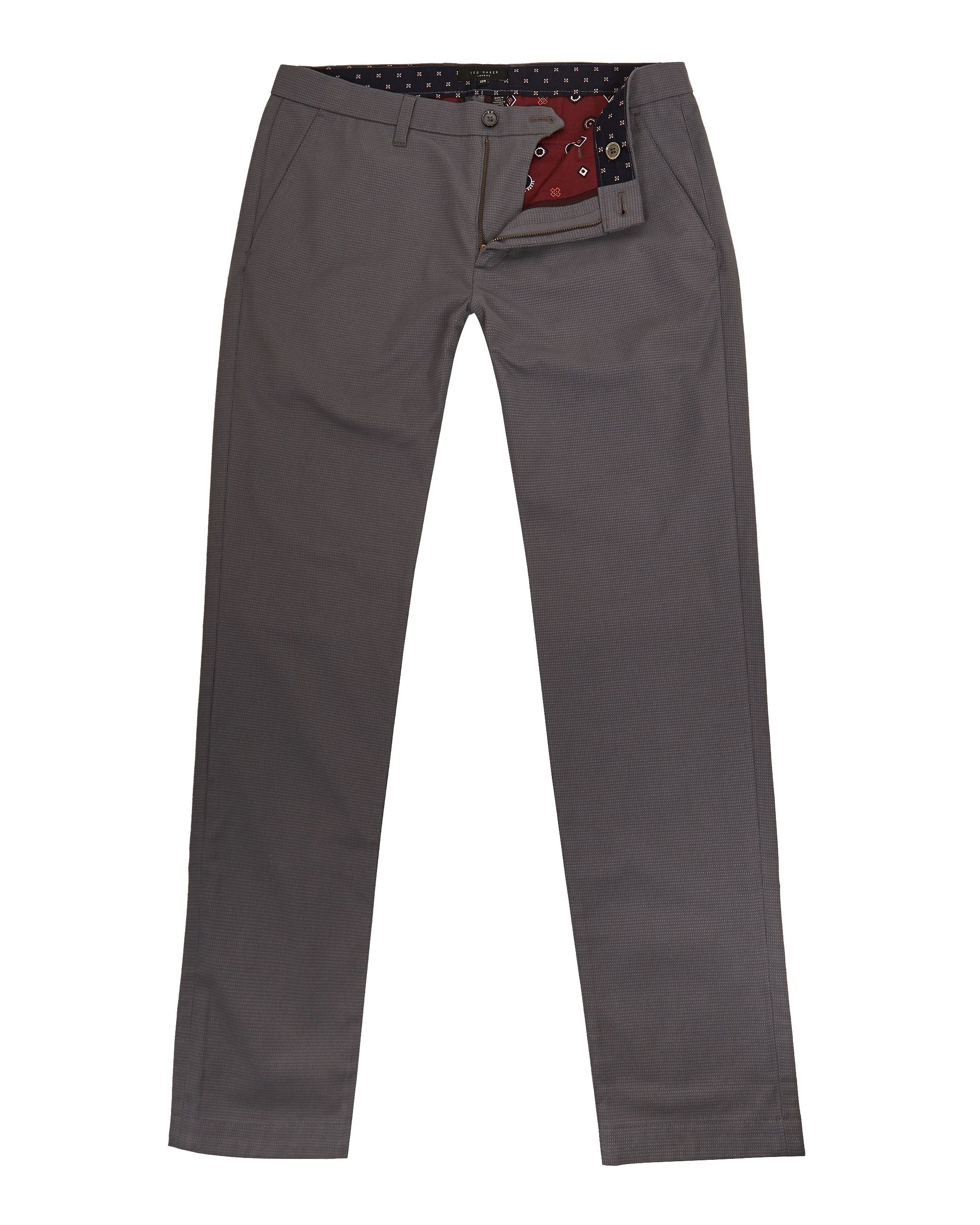 Ted Baker Slintea Semi Plain Trouser, Grey