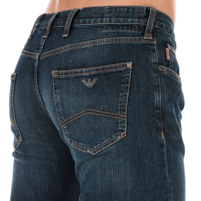Men's Armani J10 Extra Slim Fit Jeans in Blue