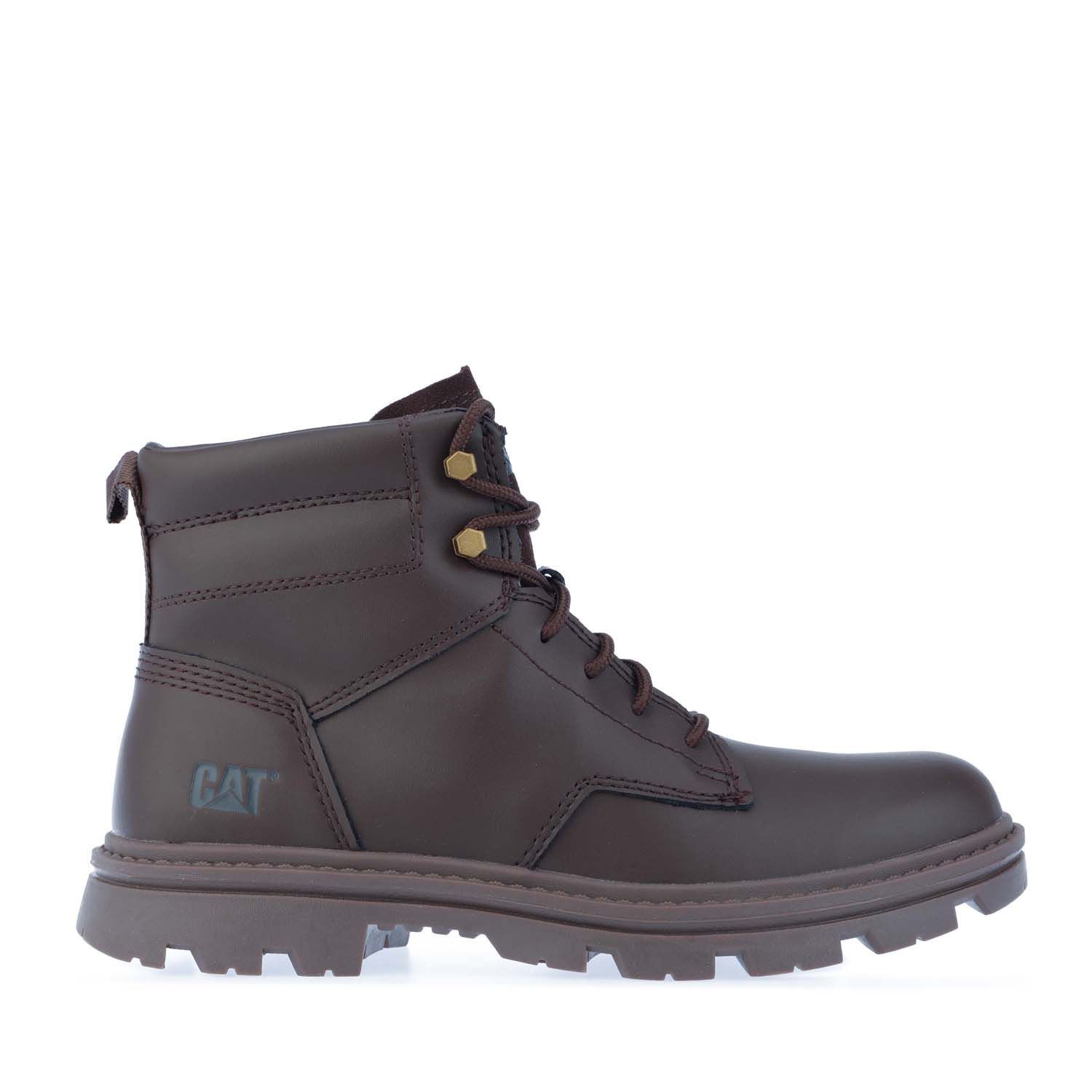 Men's Caterpillar Practitioner Mid Boot in Brown