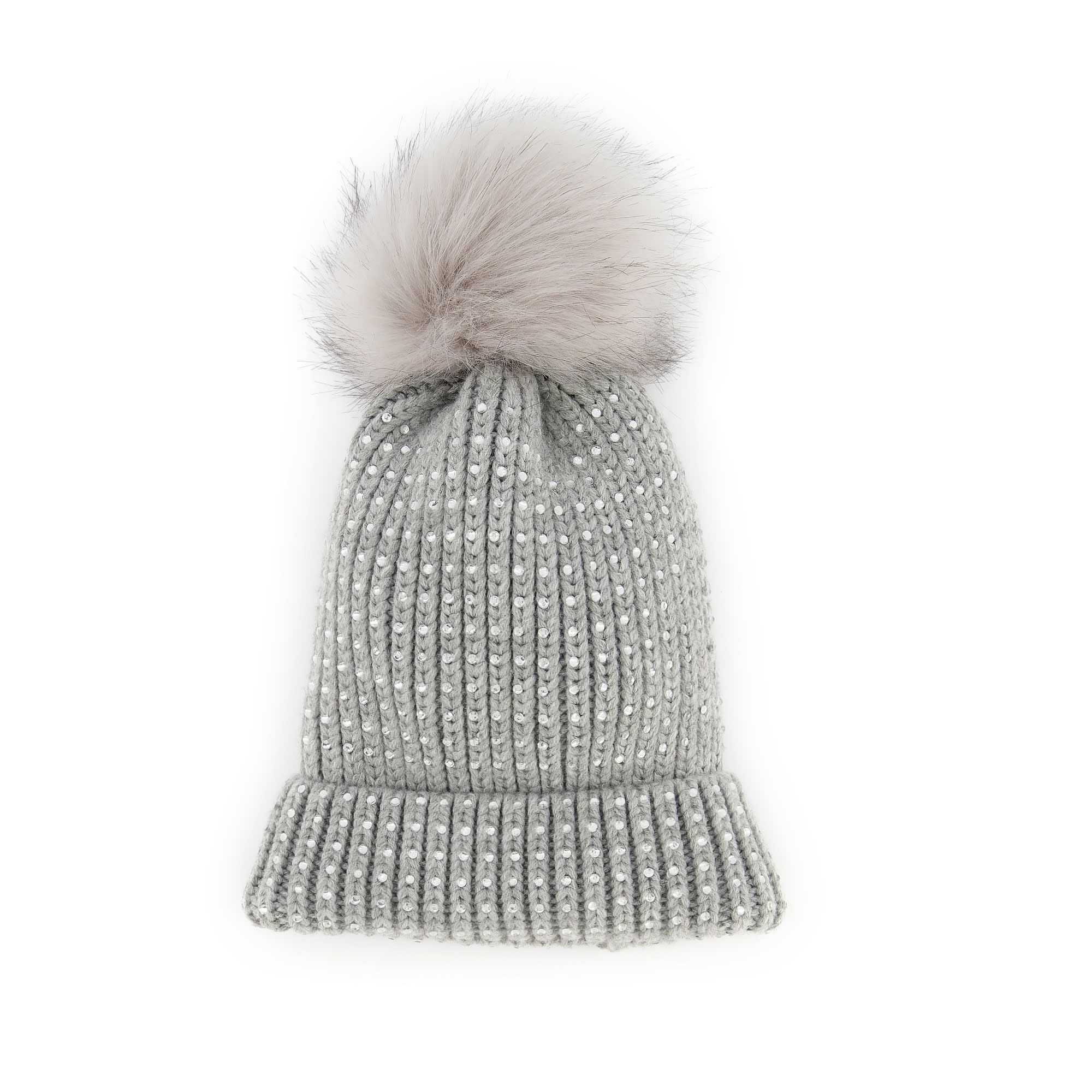 dune pom pom hat